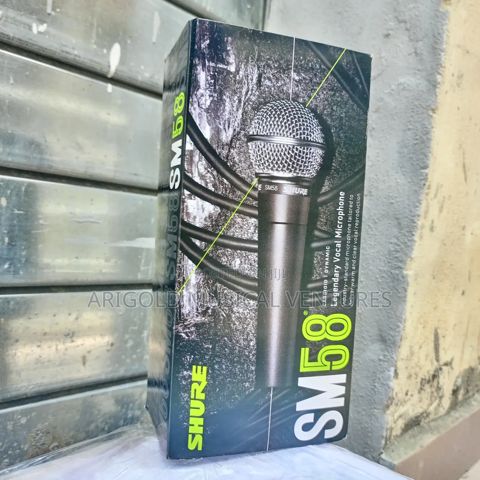 Original Professional Shure Wired Microphone Sm58 Big Name  