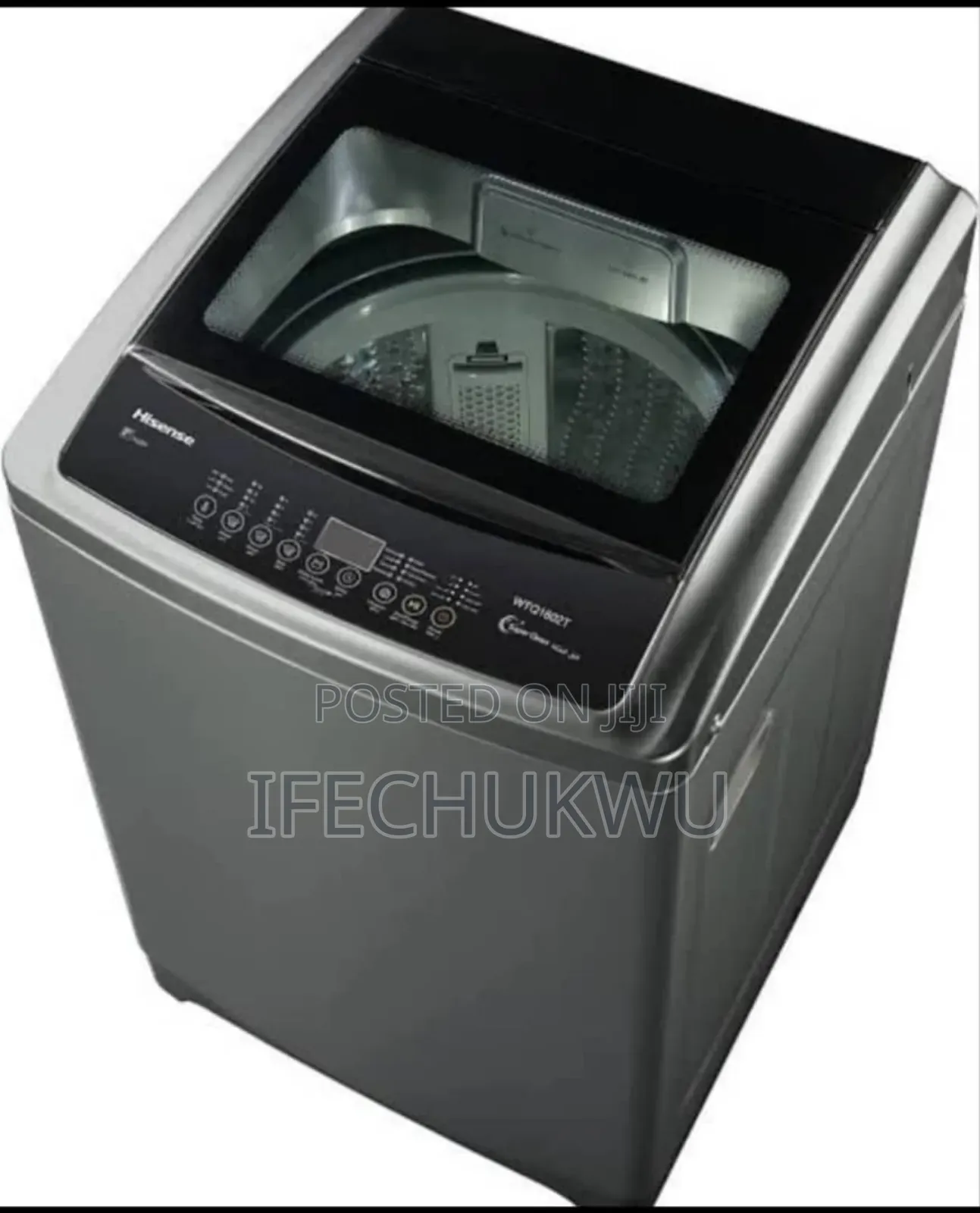 Original Hisense 9kg Automatic Smart Washing Machine Top Load Display