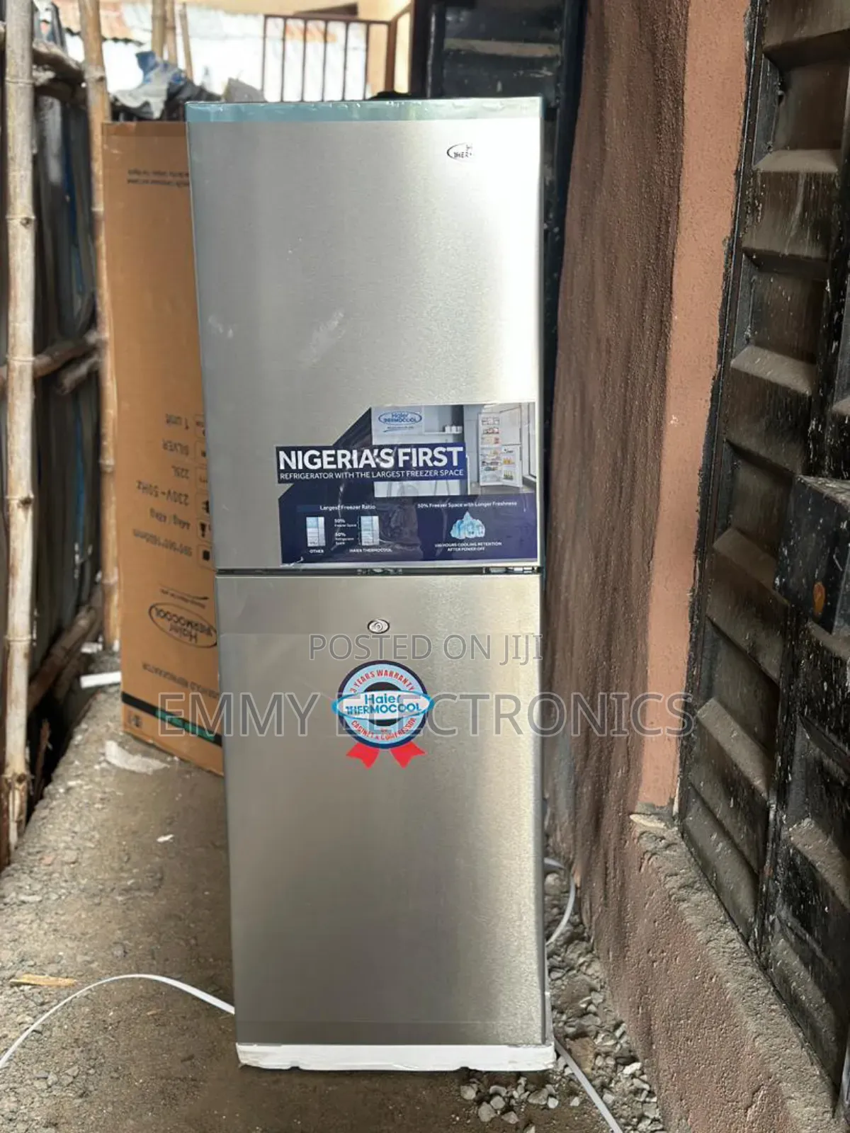 Hair Thermocool Refrigerator Double Door Hrf-250blux(225l)