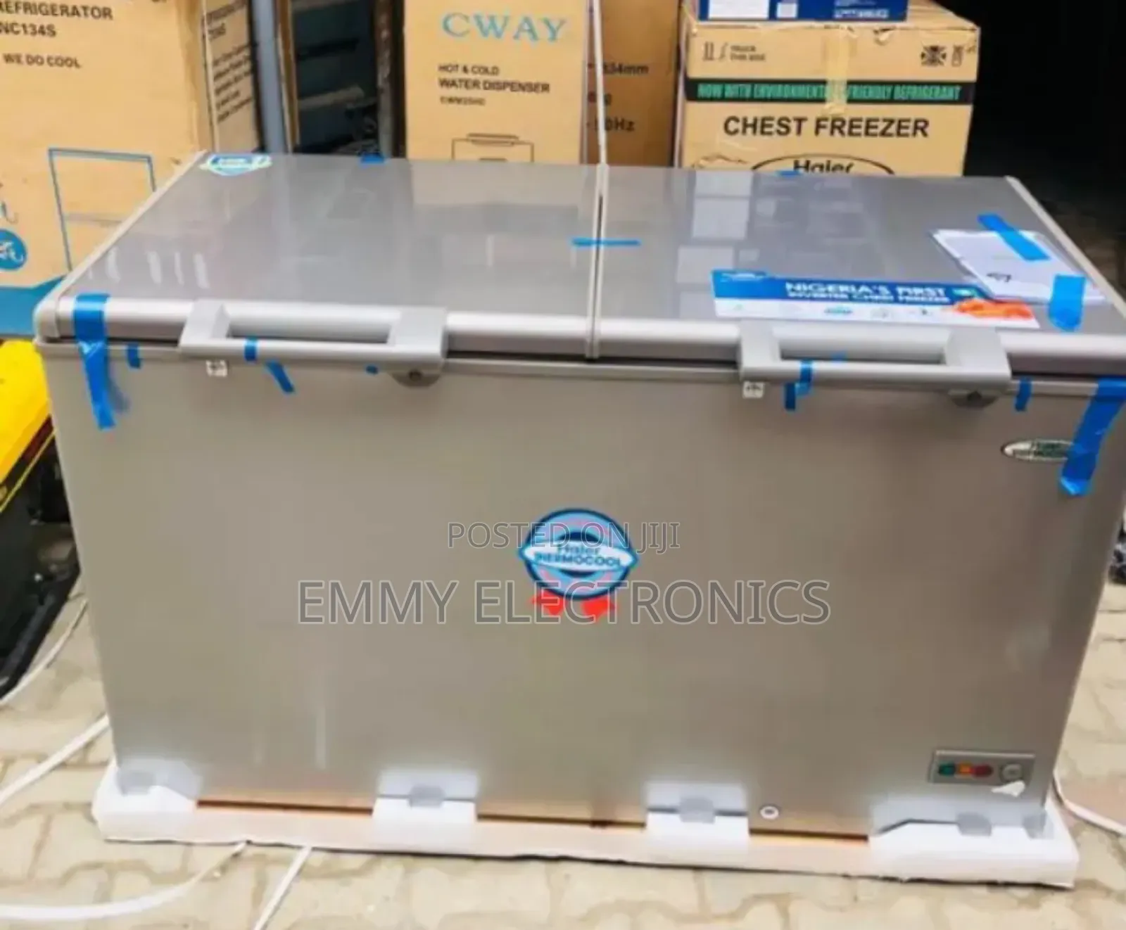 Hair Thermocool Chest Freezer Double Door Htf-429l