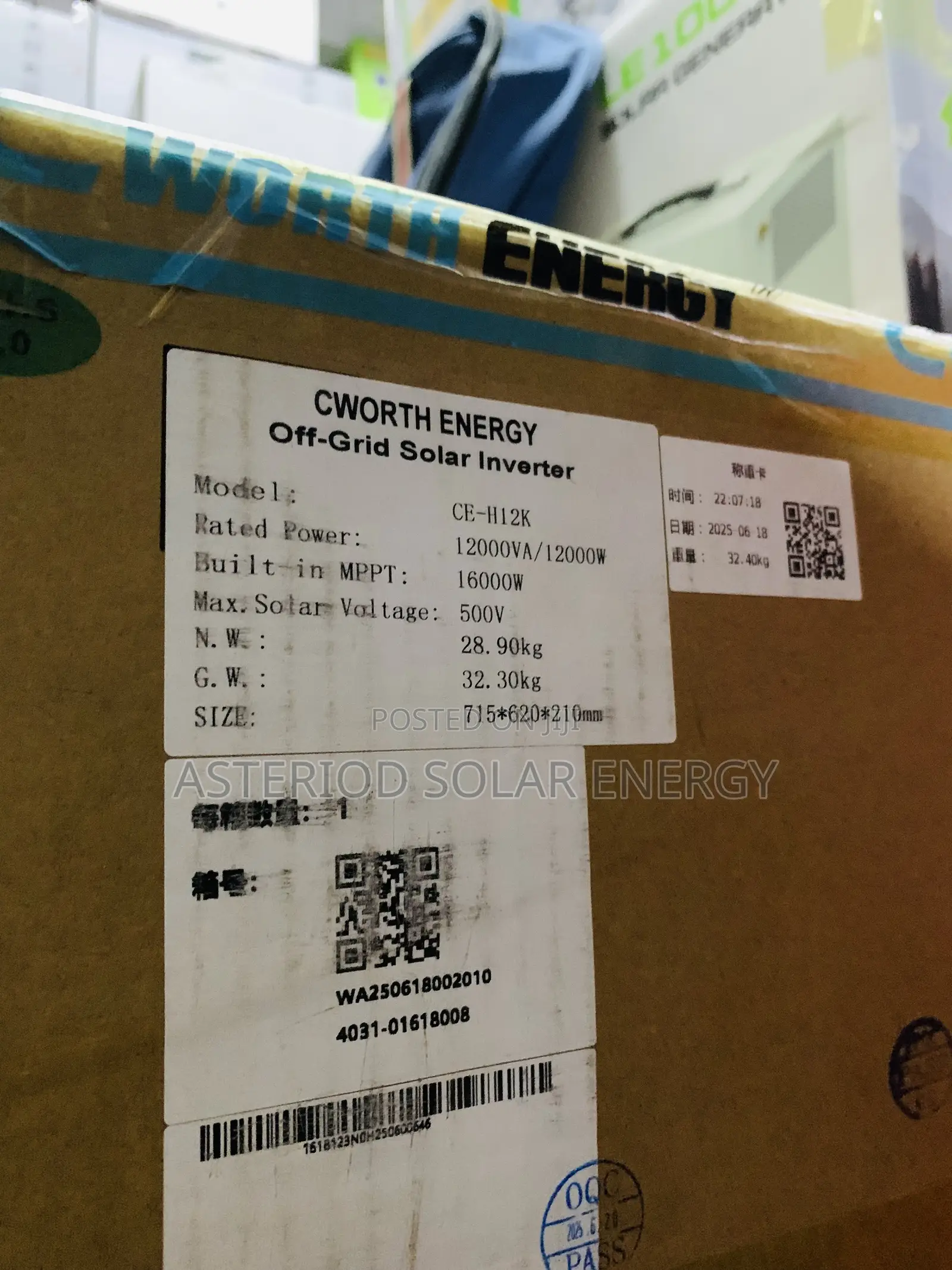 12kva 48volts C-Worth Off -Grid Solar Inverter