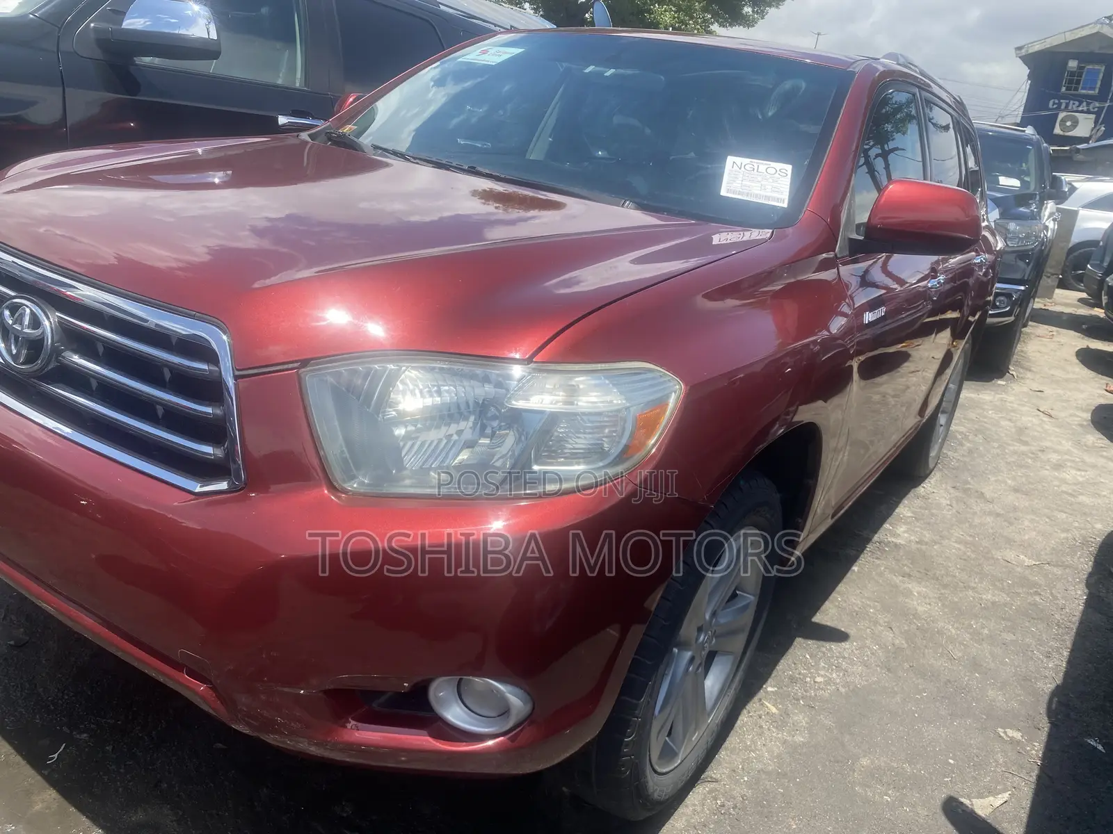 Toyota Highlander Limited 2010 Red