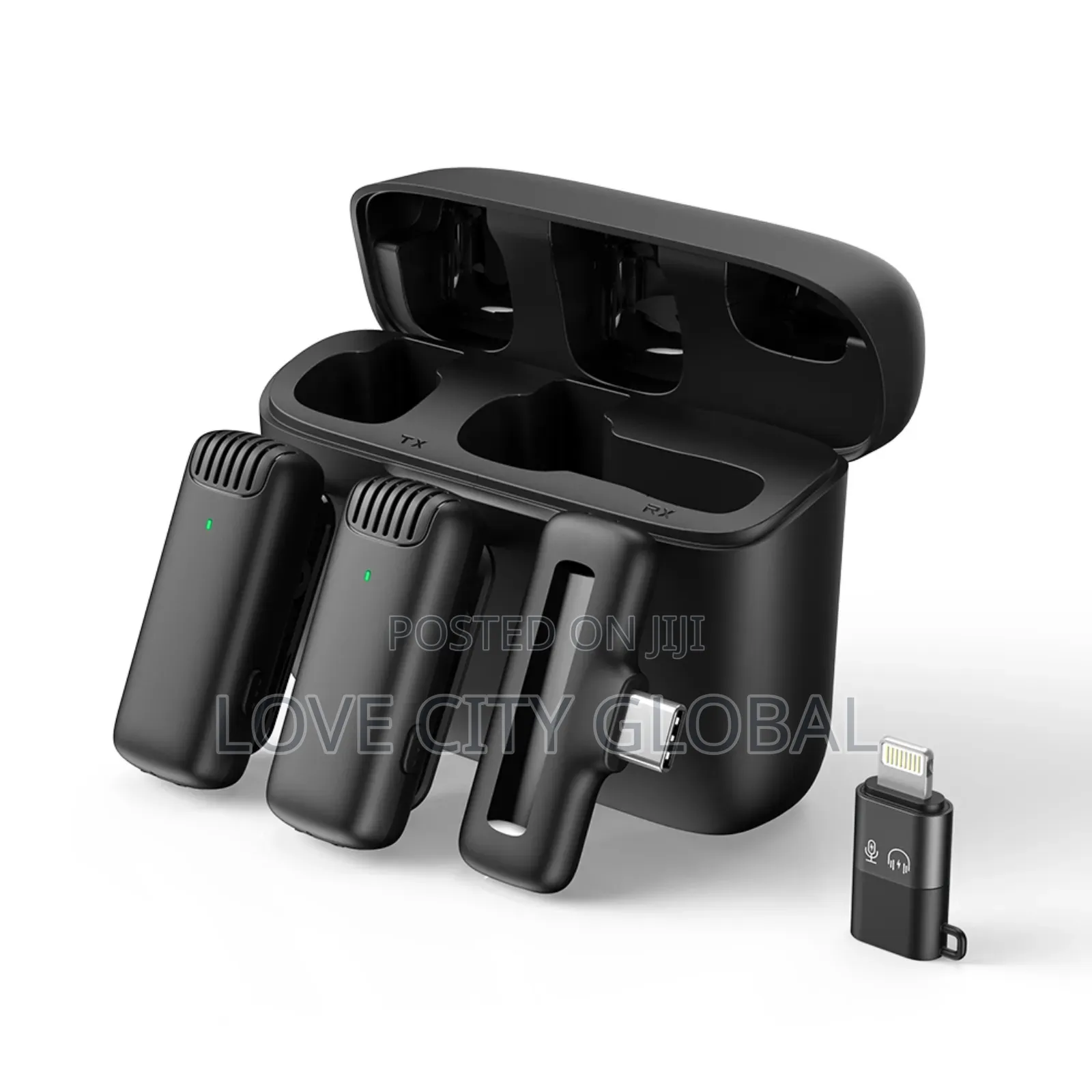 J13 Mic Lavalier Anc Wireless Microphone Plug and Play Charging Case
