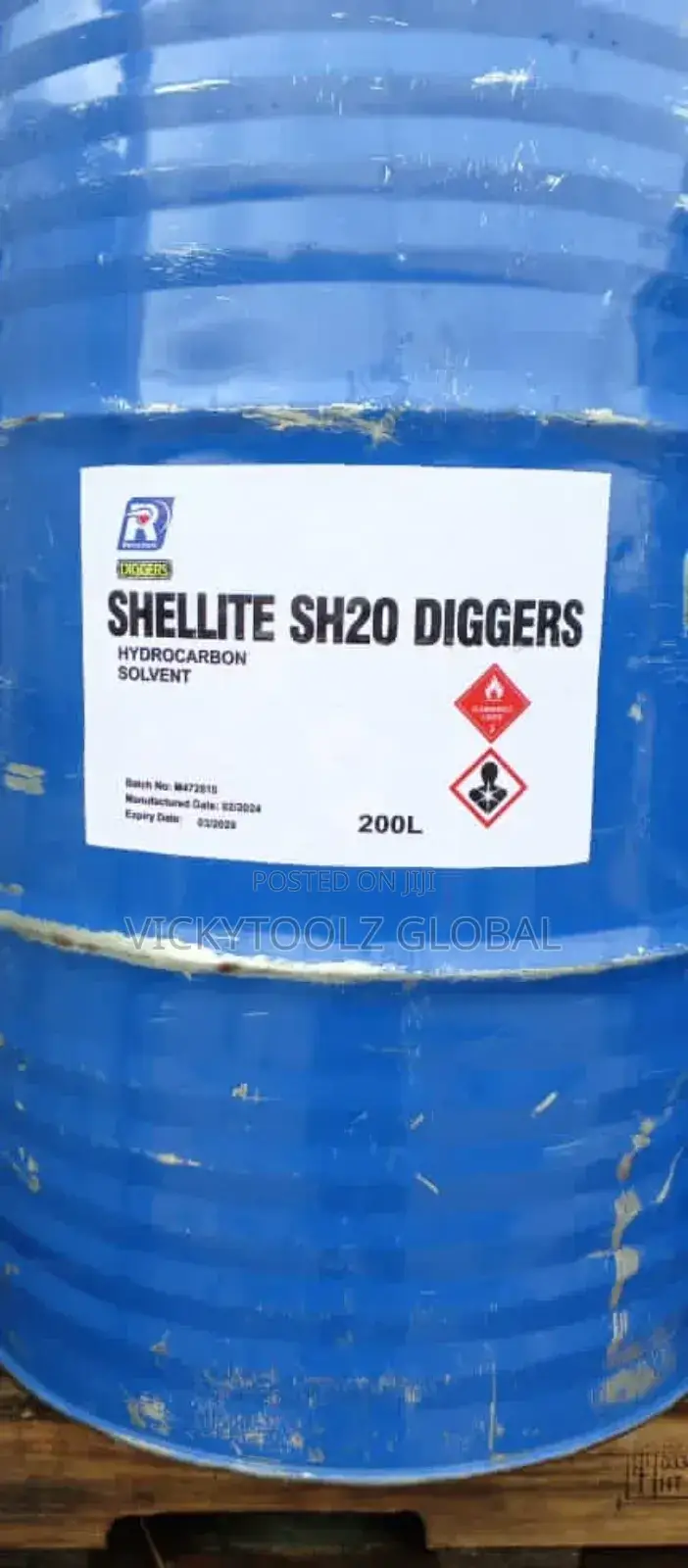 Shellite Sh20 Diggers Hydrocarbon Solvent