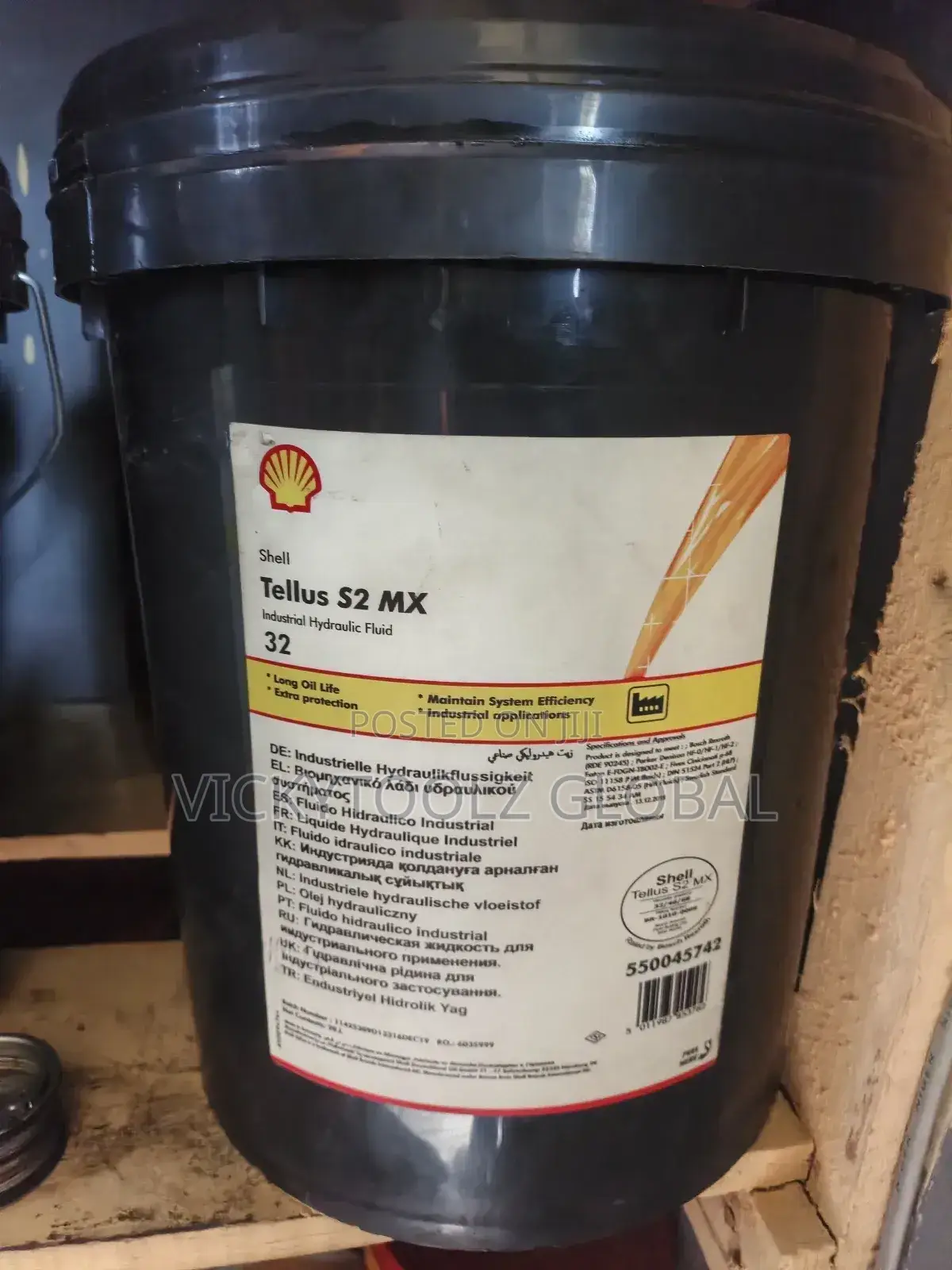 Shell Tellus S2 Mx Industrial Hydraulic Fluid 32