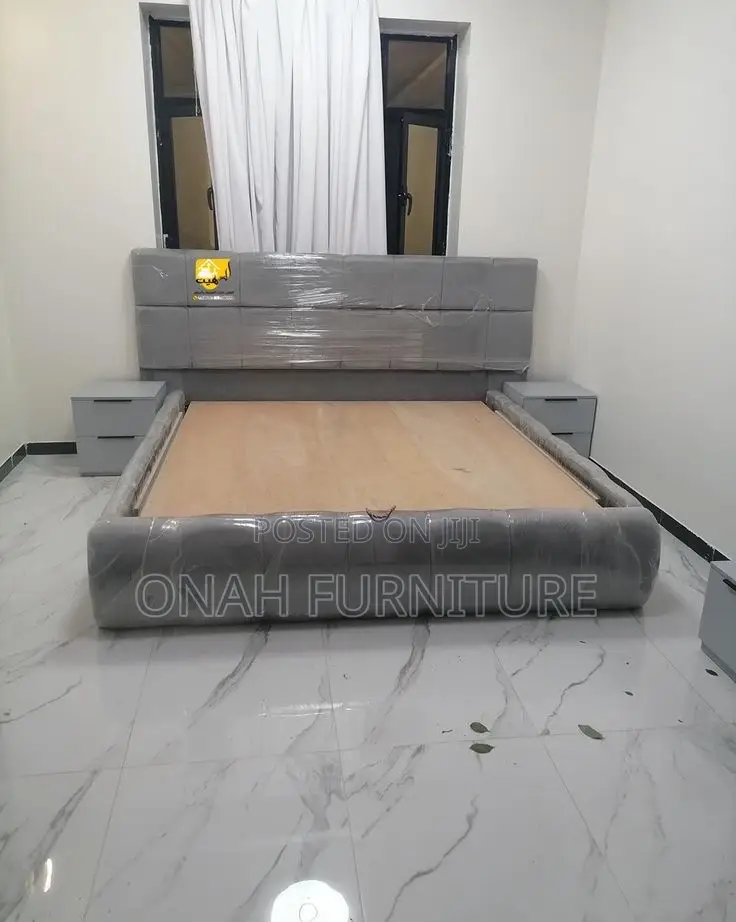 Standard 6by6 Padded Bed Frame.