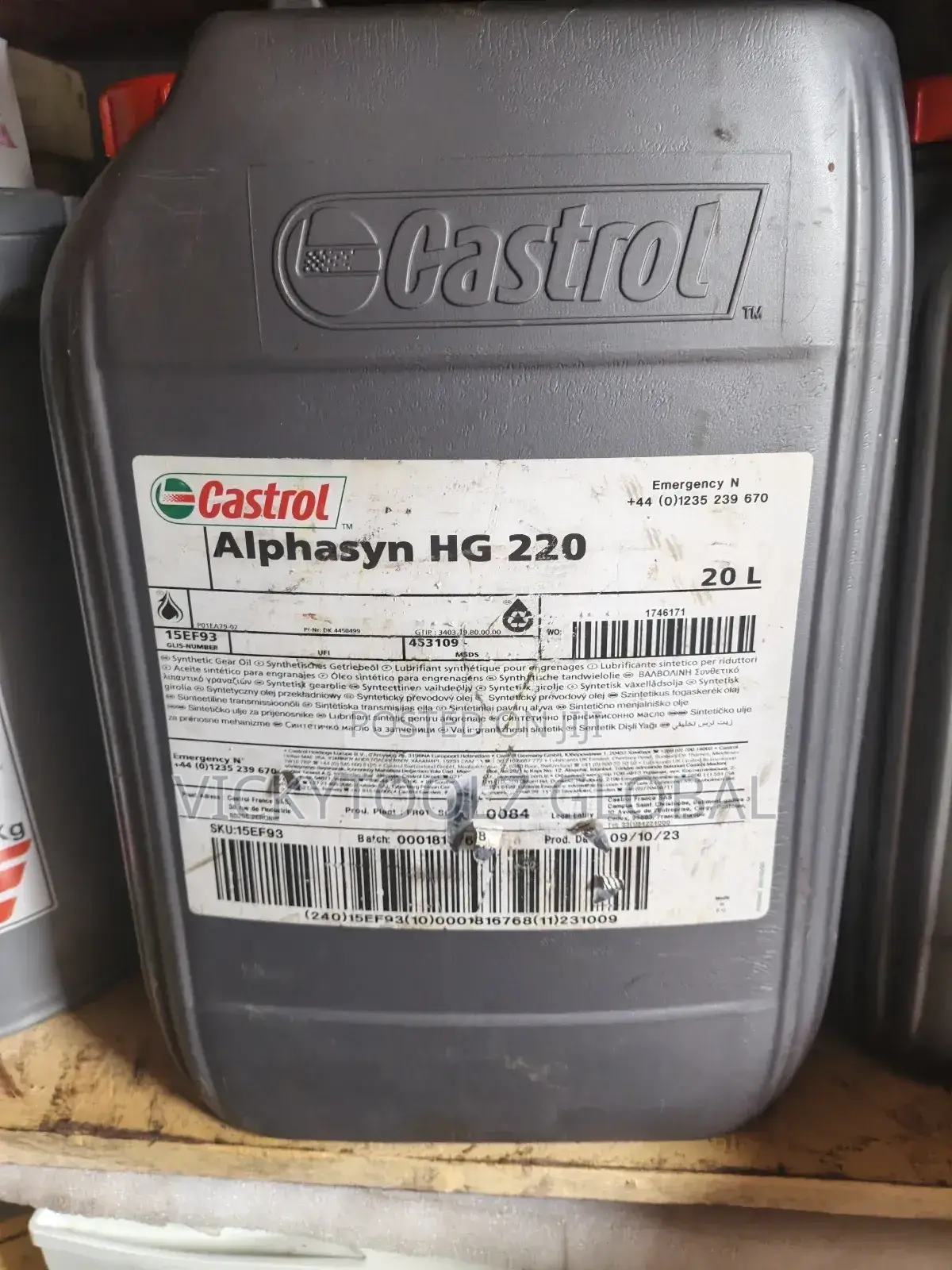 Castrol Alphasyn Hg 220 (20l)
