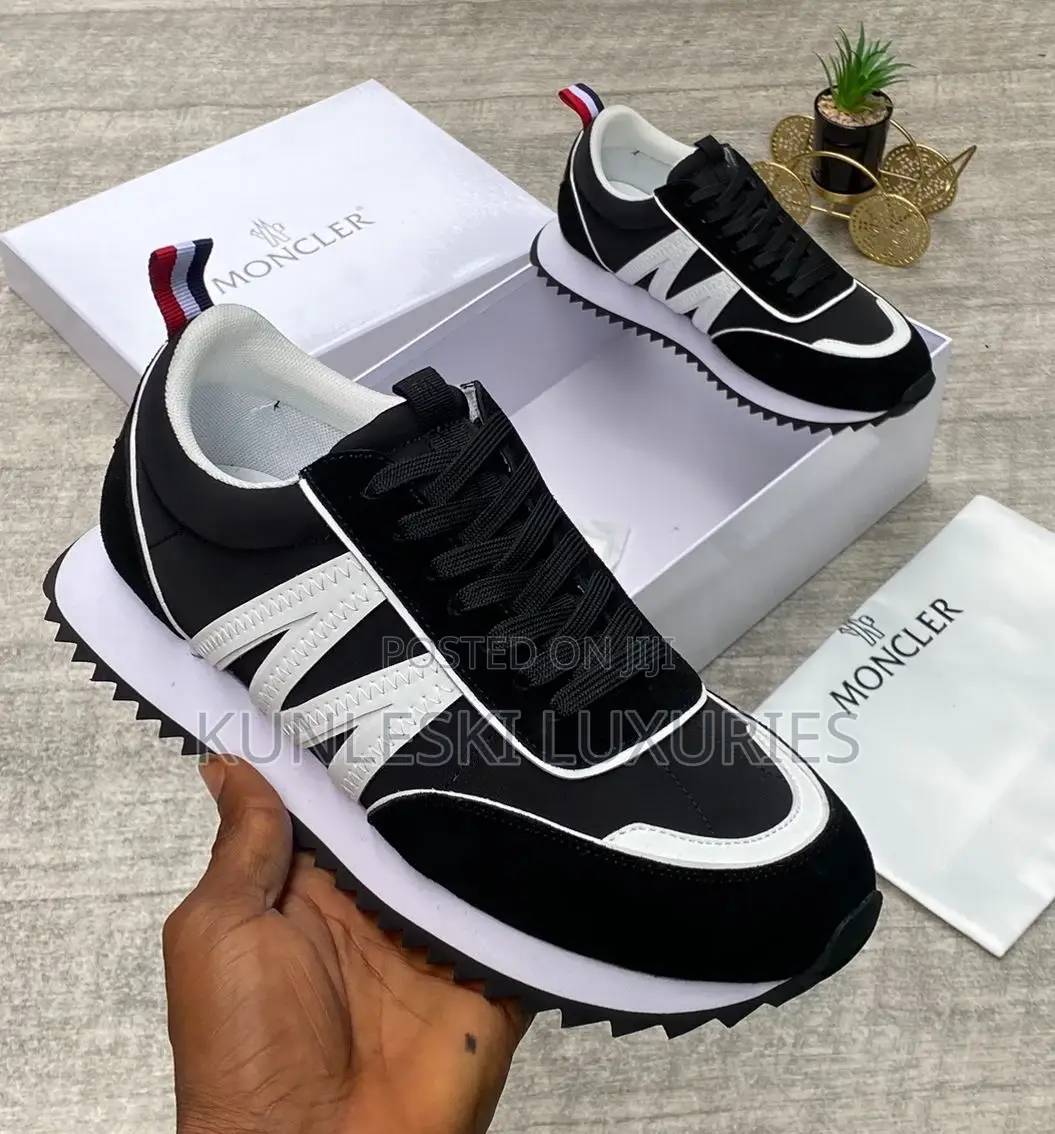 Original Moncler Suede Sneakers Collection