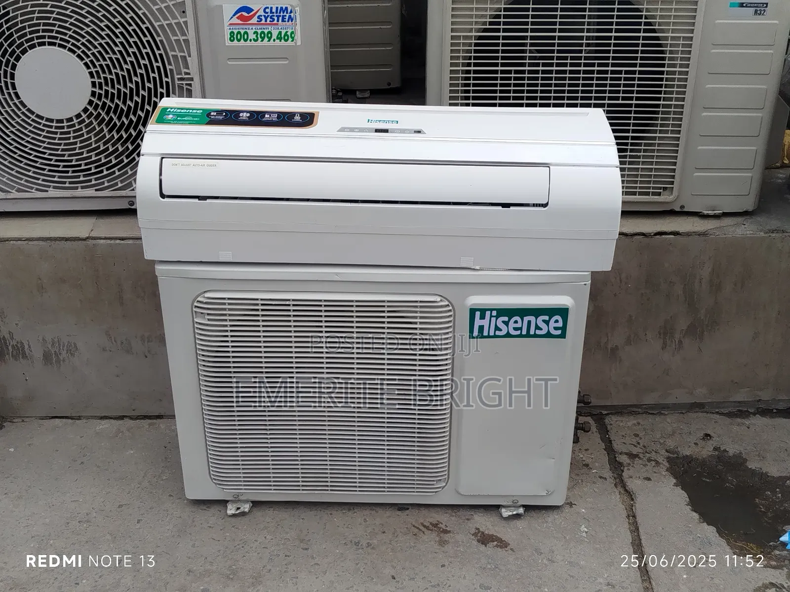 Hisense Normale Ac 1hp Low Voltage