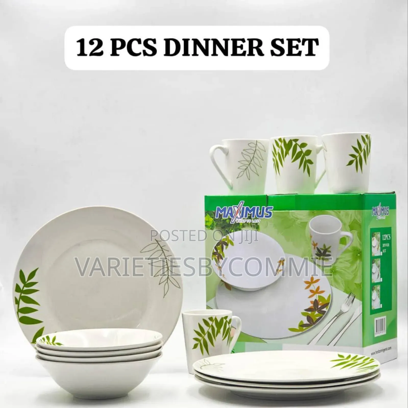 12 PCS Dinner Set