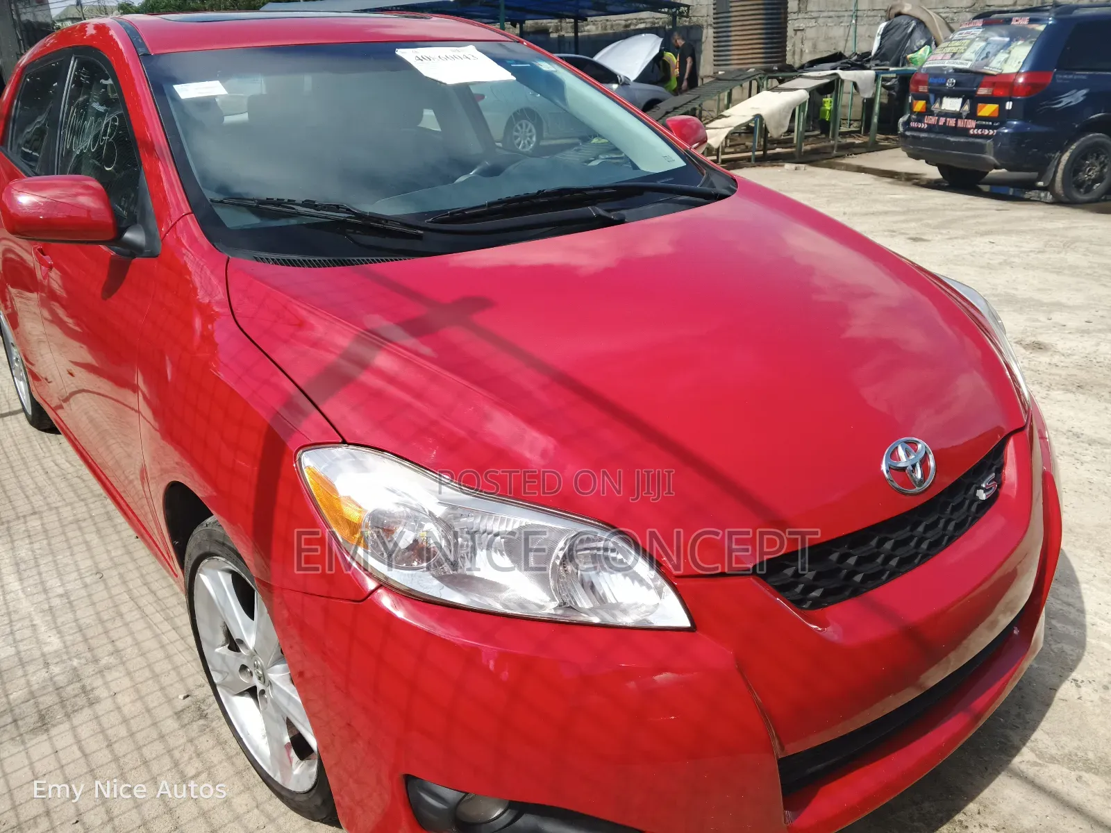 Toyota Matrix S Hatchback FWD (2.4L 4cyl 5A) 2009 Red