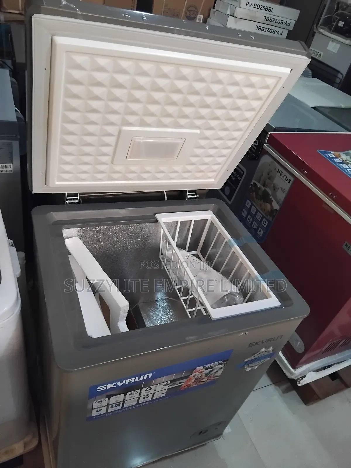 Skyrun 100 Liters Chest Freezer With 2 Years Warranty