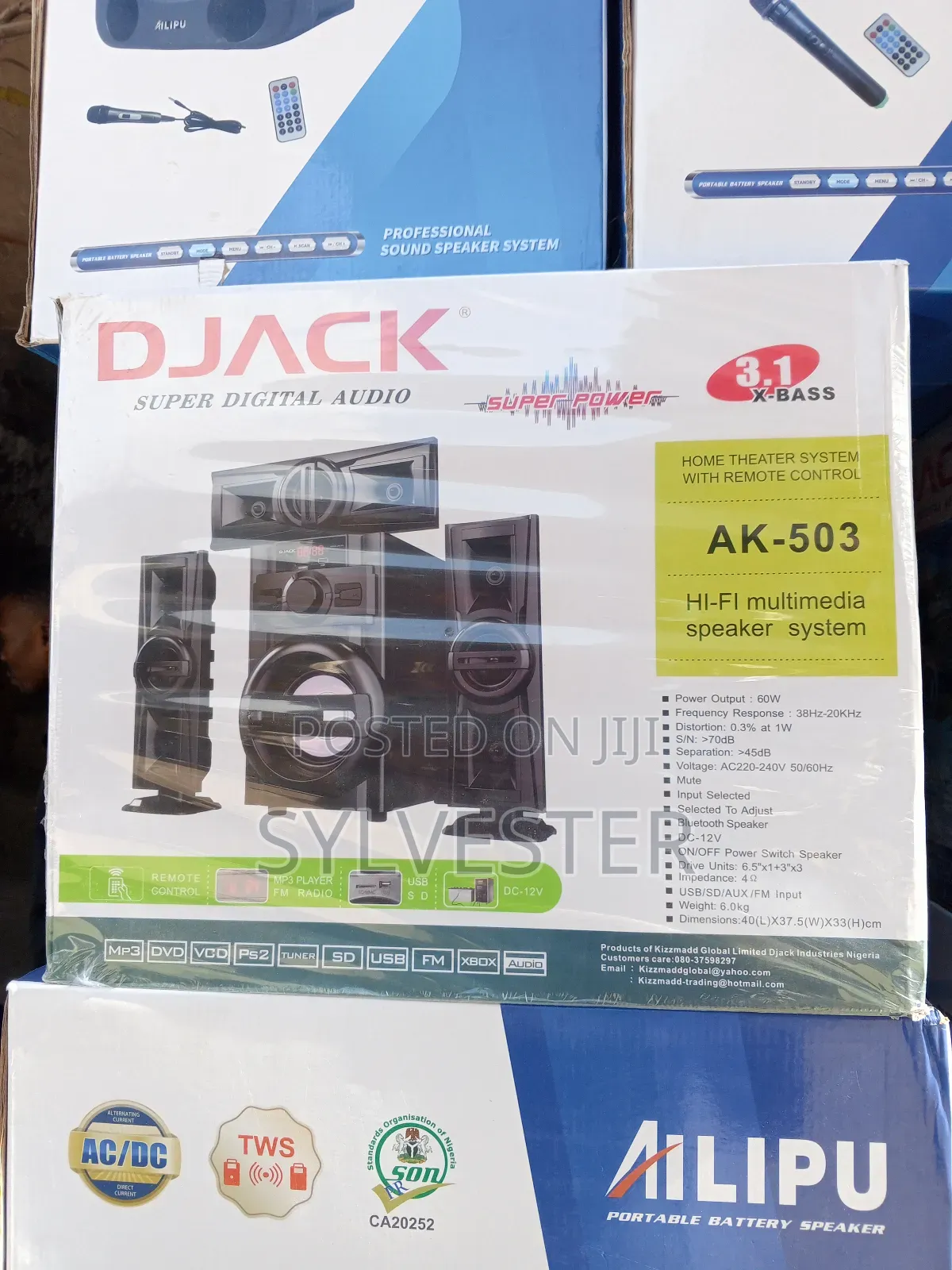 Djack Home Theater 3.1 Ak-503