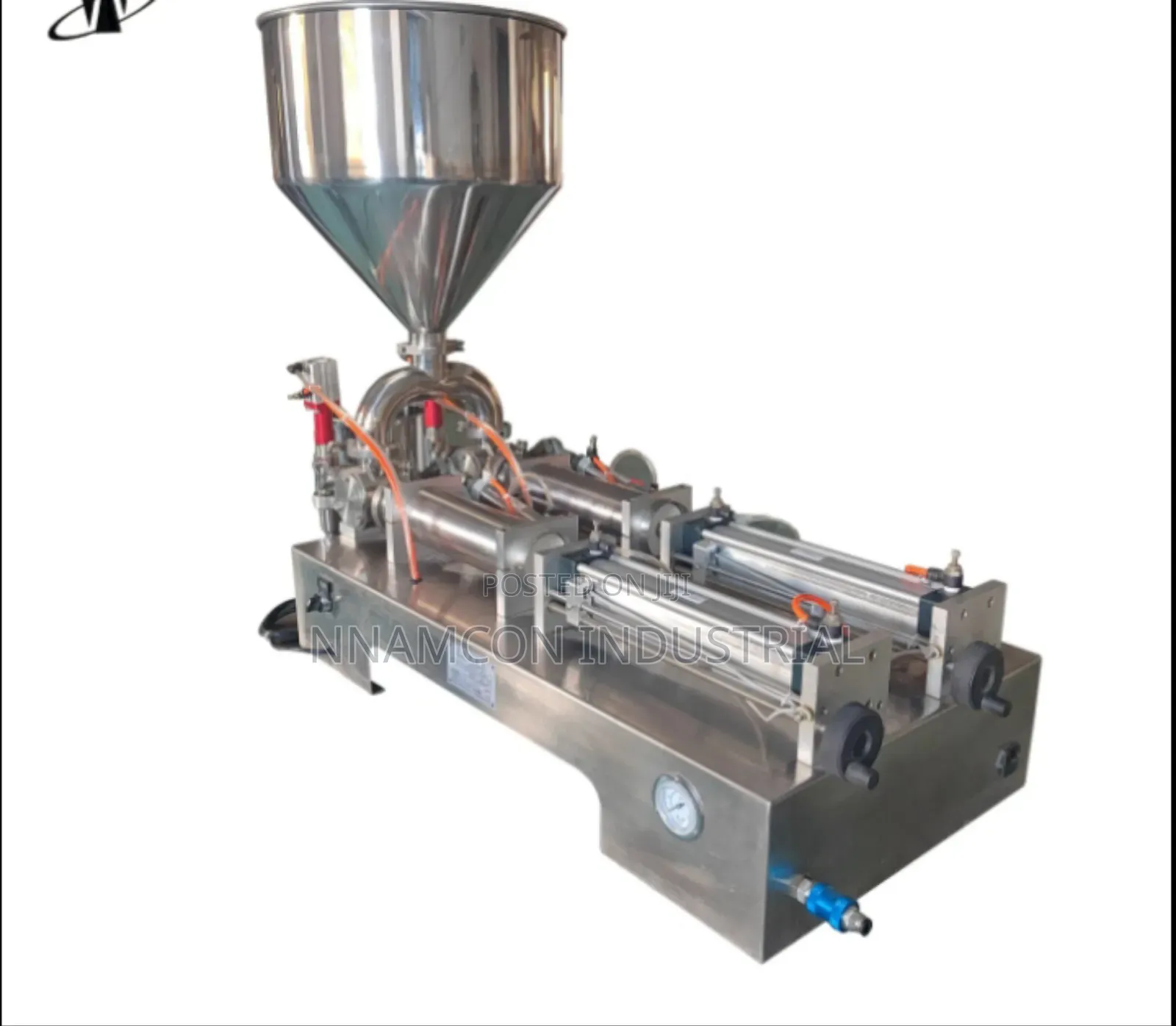 Double Nozzle Paste Filler Machine