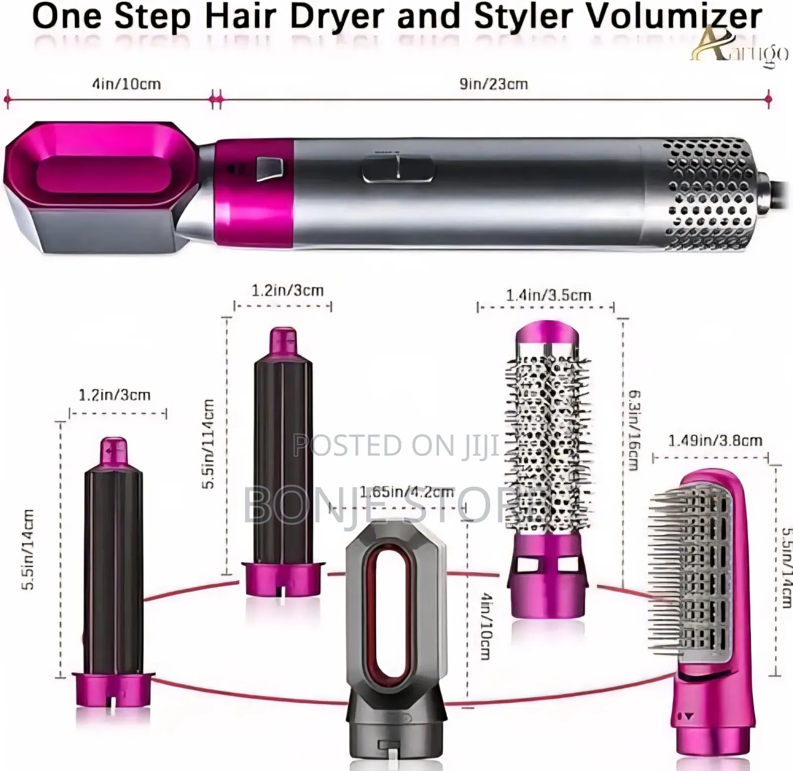 5 in 1 Hair Straightener/ Hair Styler Tools