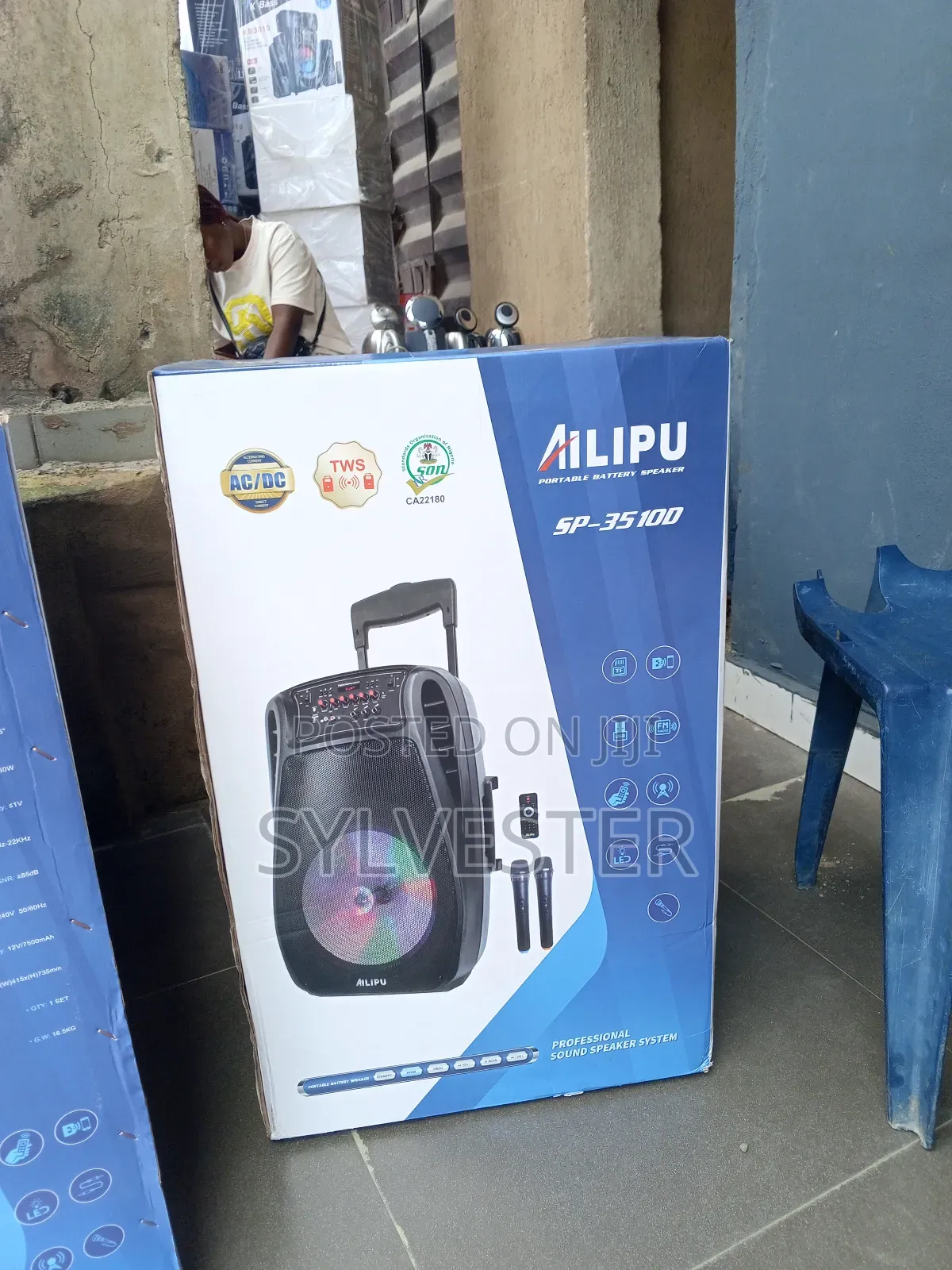 Alipu Portable Battery Speaker Sp-3510d