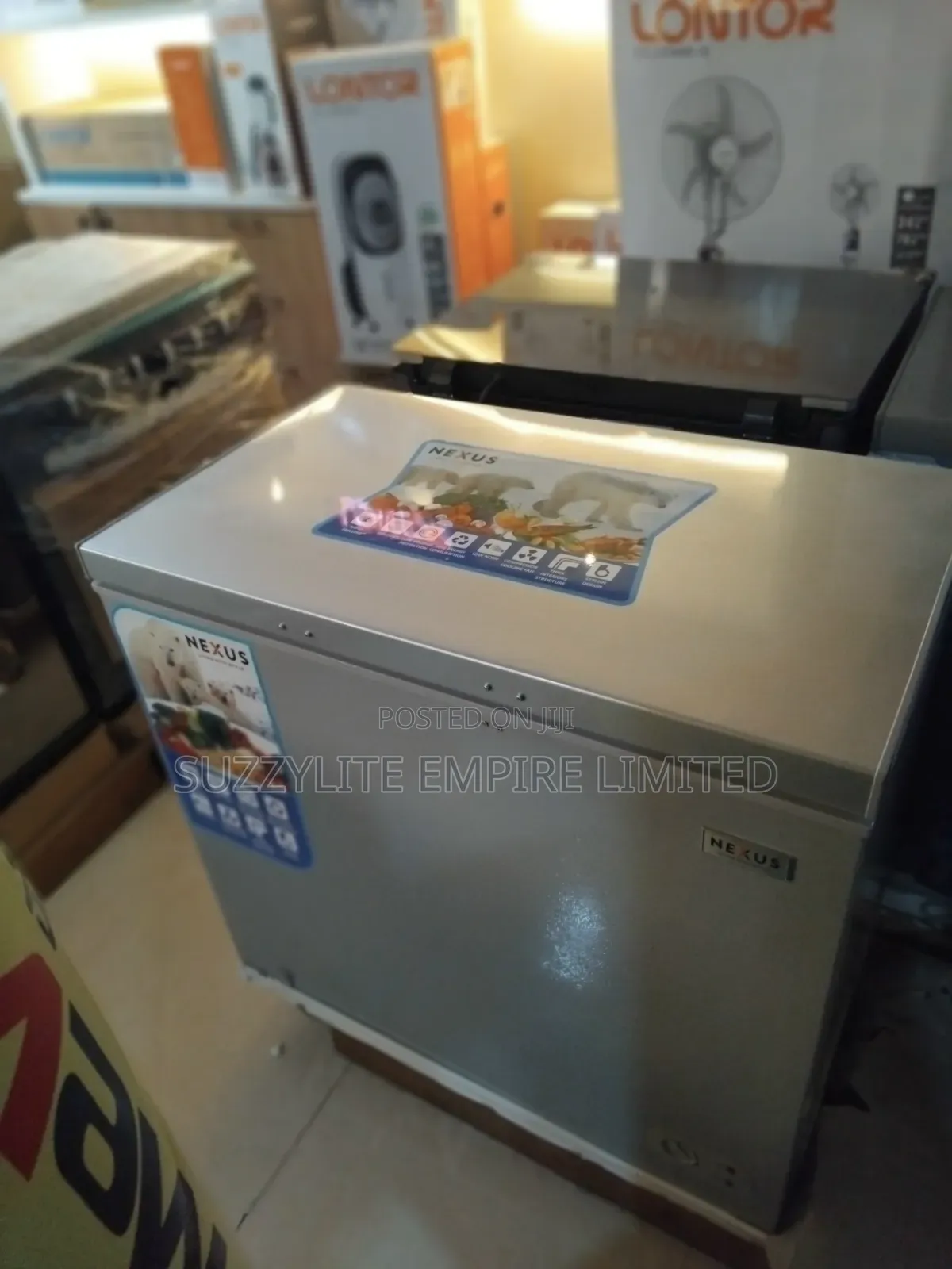 Nexus 200 Liters Chest Freezer With 2years Warranty