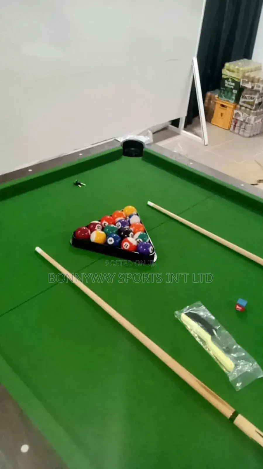 Foreign 8ft /7ft Coins Snooker Board