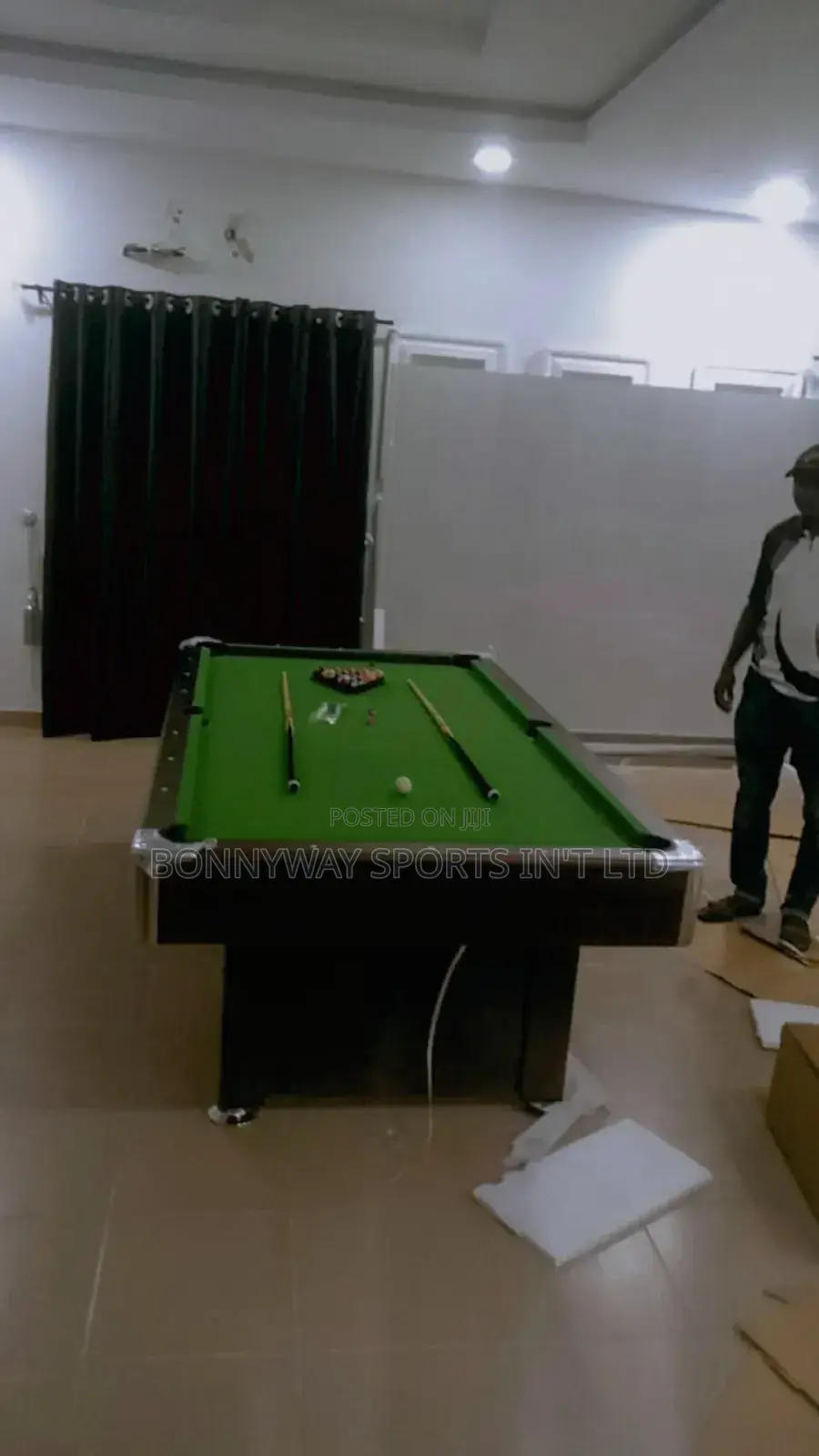 Foreign 8ft /7ft Coins Snooker Board