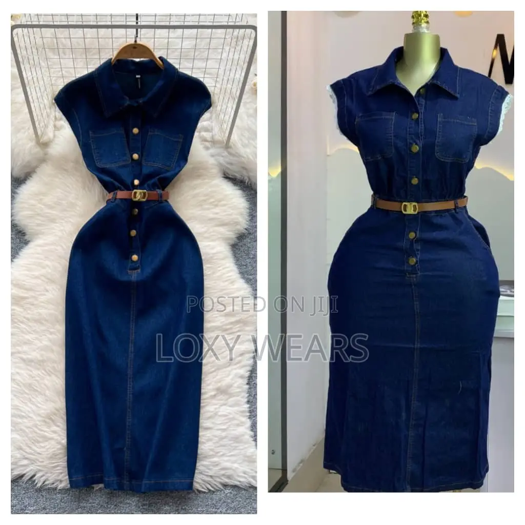 Luxury Ladies Jeans Gown