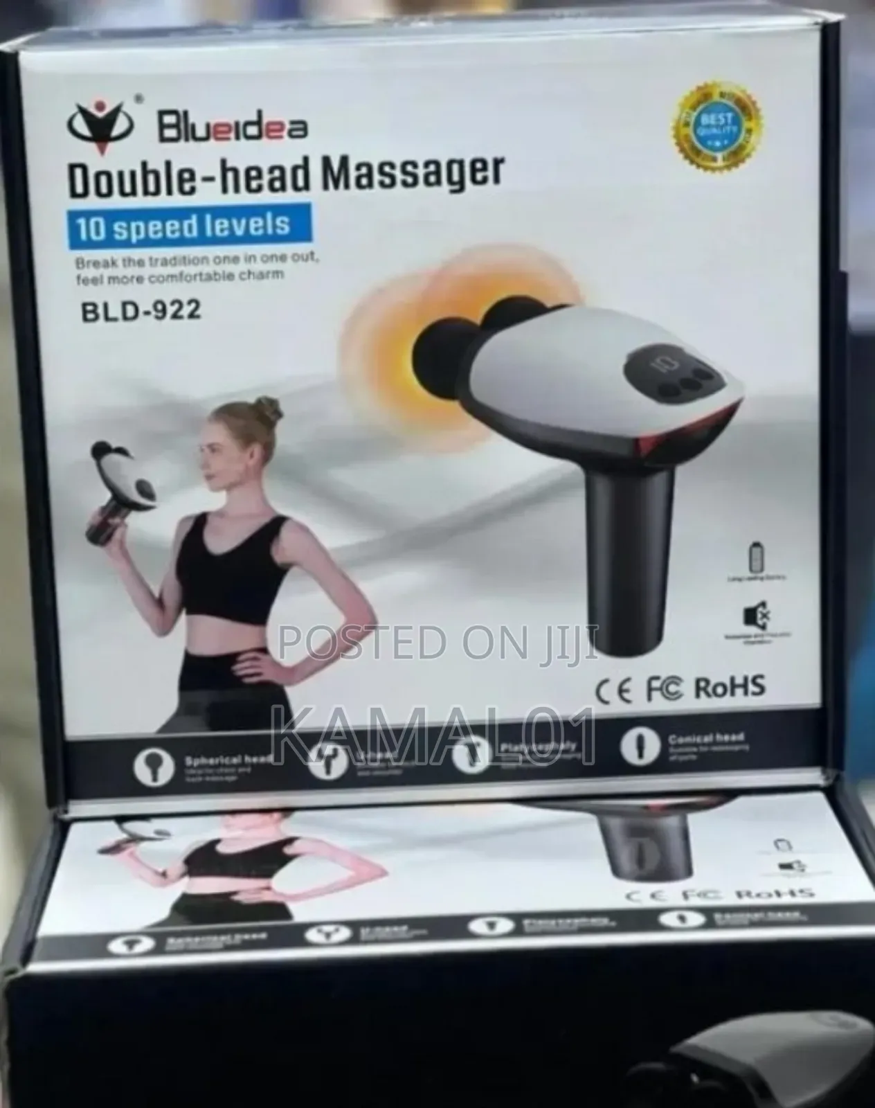 Dual Massage Gun – 10 Speed Levels(2026)