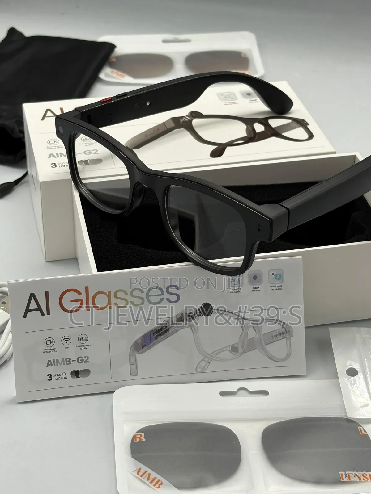 Ai Smart Glasses Camera 📸 High Quality Products Made