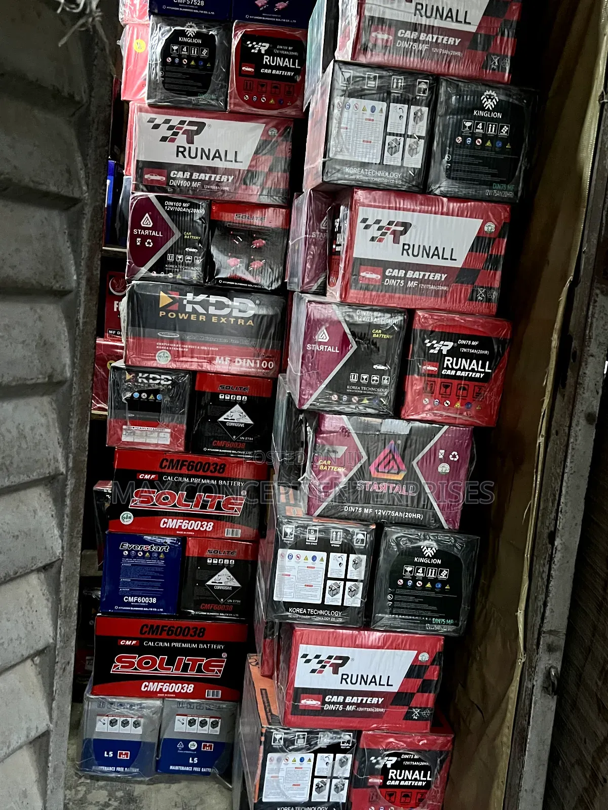 Battery 75amps 100amps 90amps 80amps