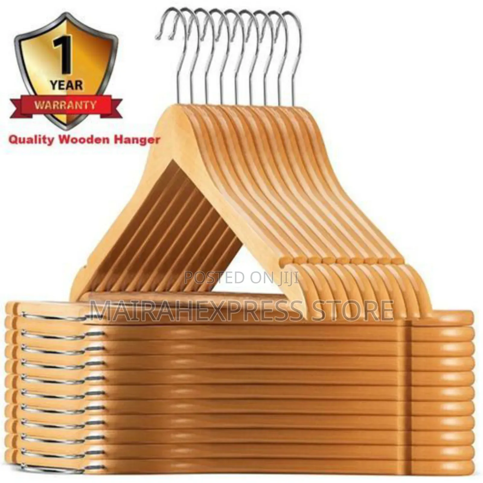 10pcs High Quality Wooden Hanger