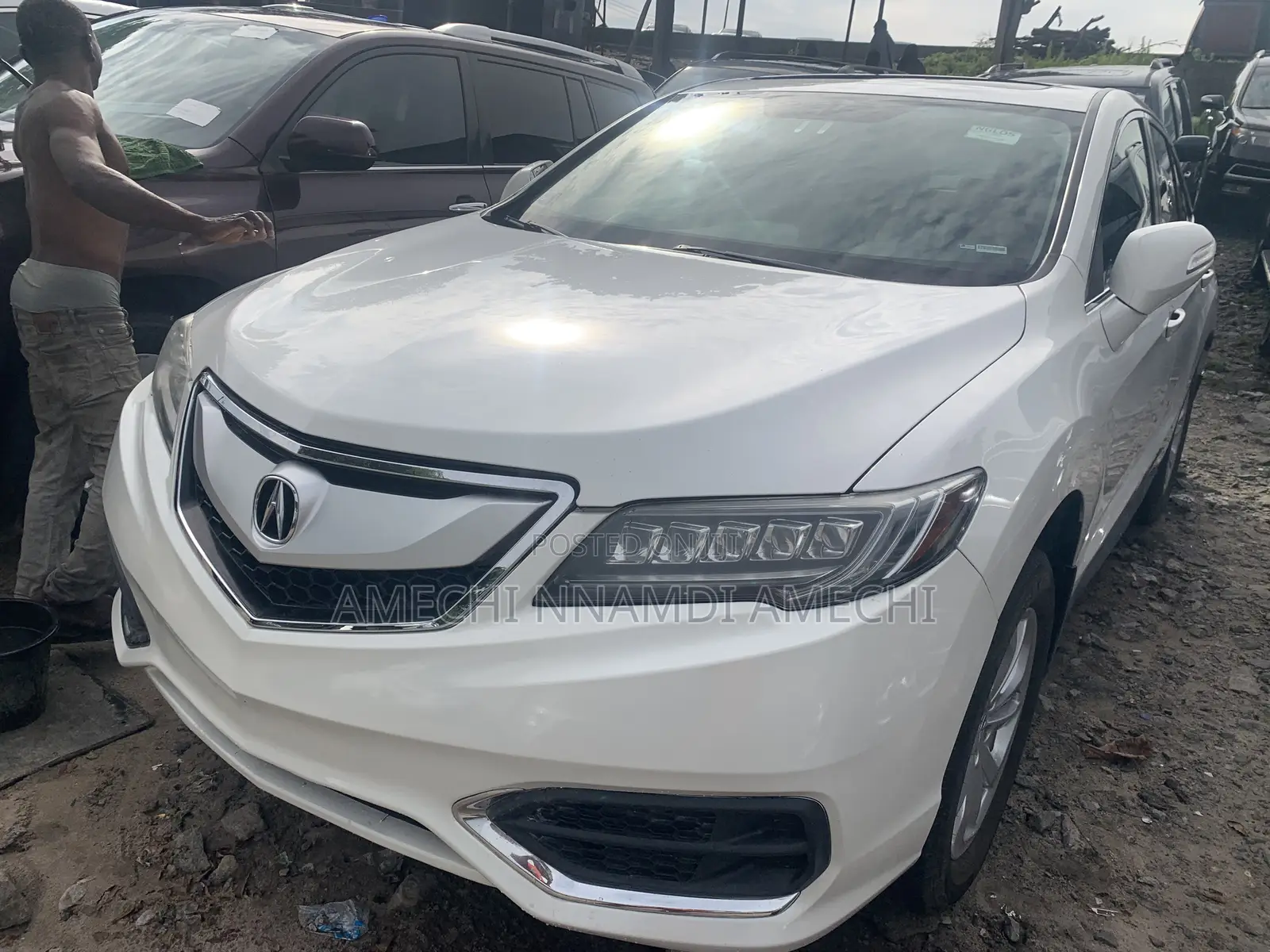 Acura RDX SH Advance Package SUV AWD (3.5L 6cyl 9A) 2017 White