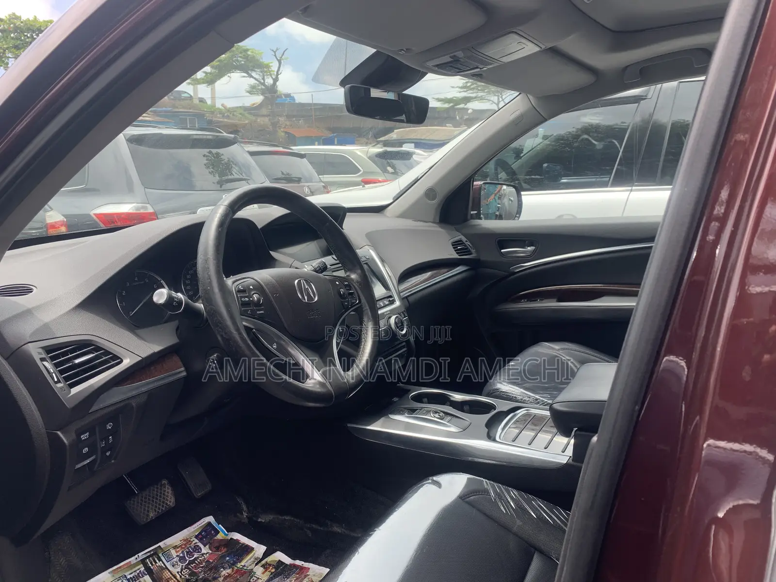 Acura MDX w/Advance Pkg FWD 2018 Red