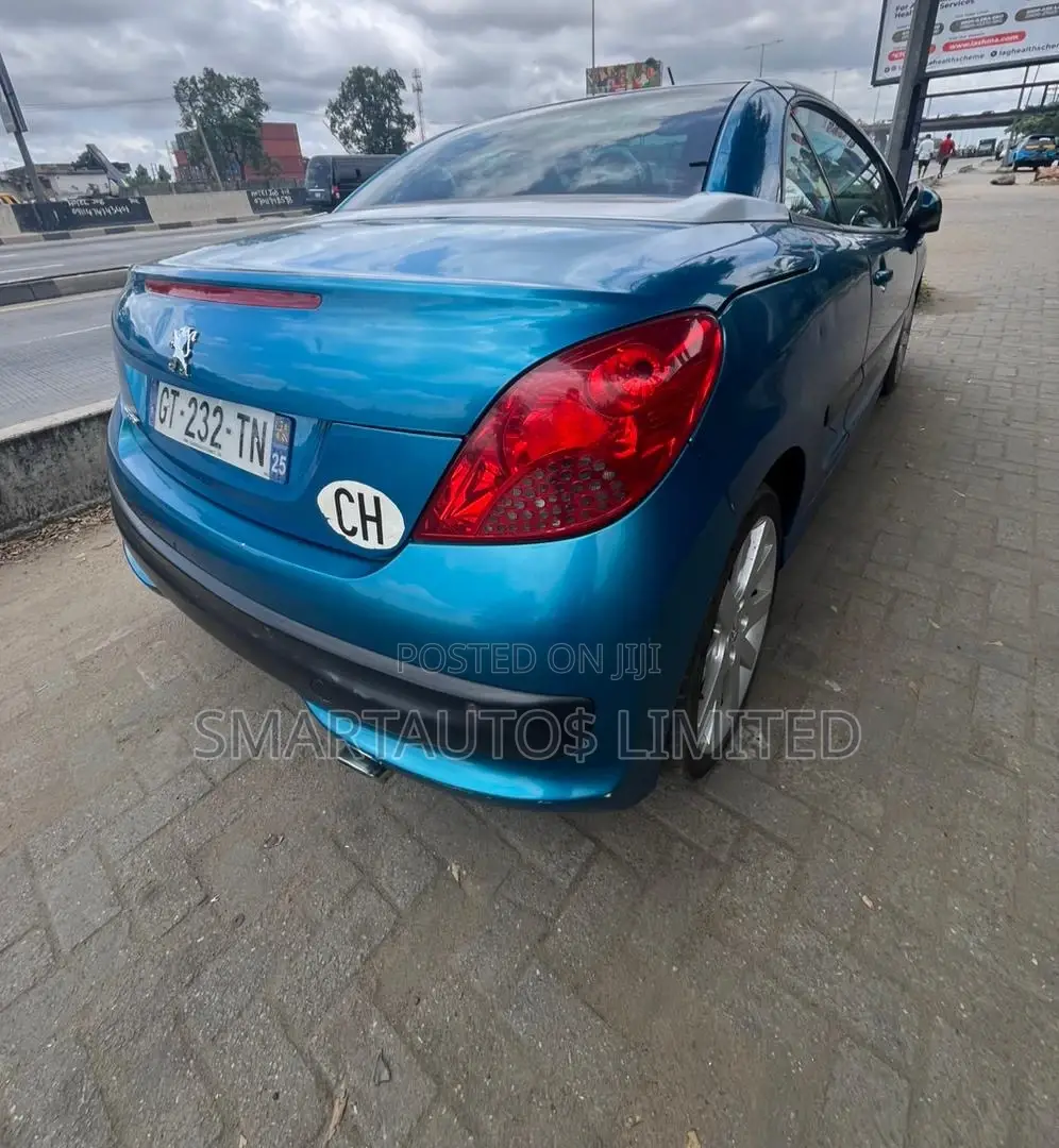 Peugeot 207 CC 150 THP 2008 Blue