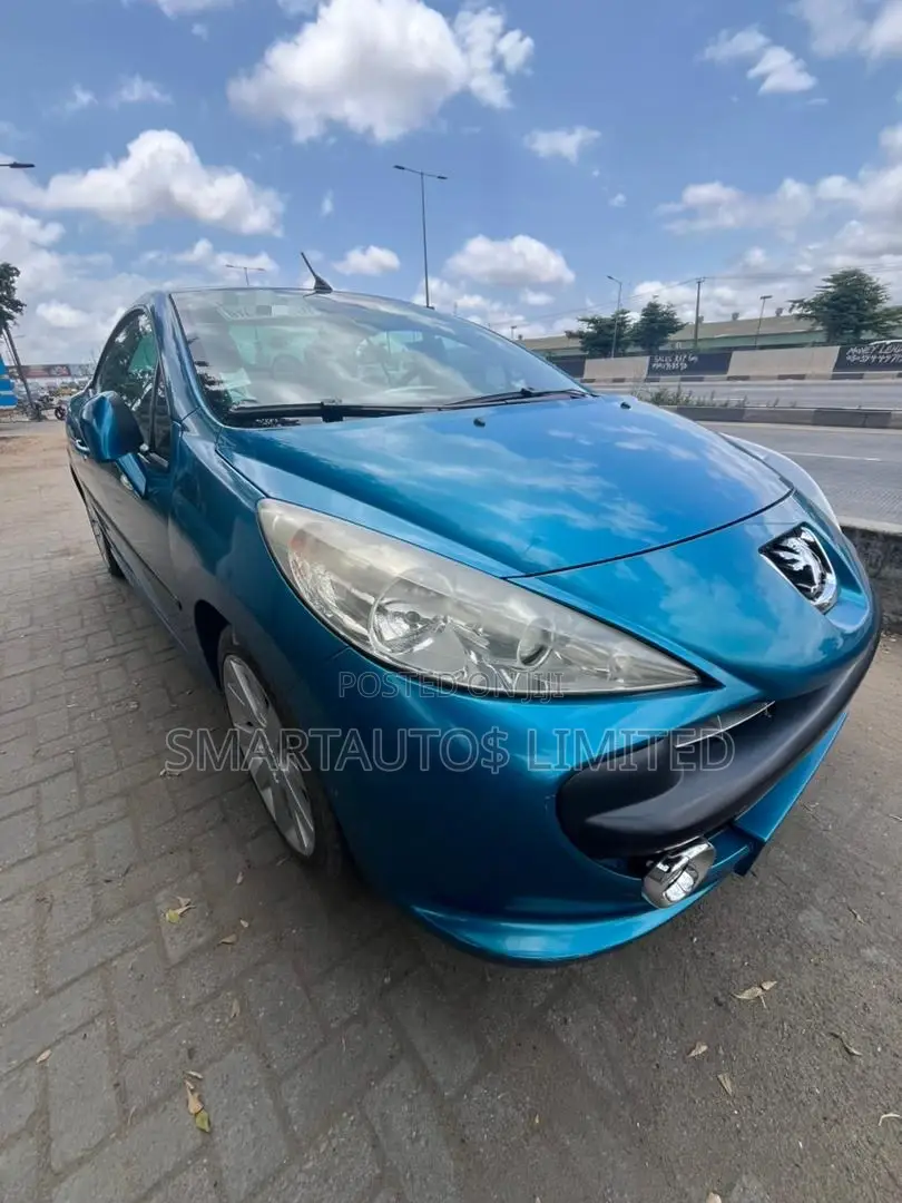 Peugeot 207 CC 150 THP 2008 Blue