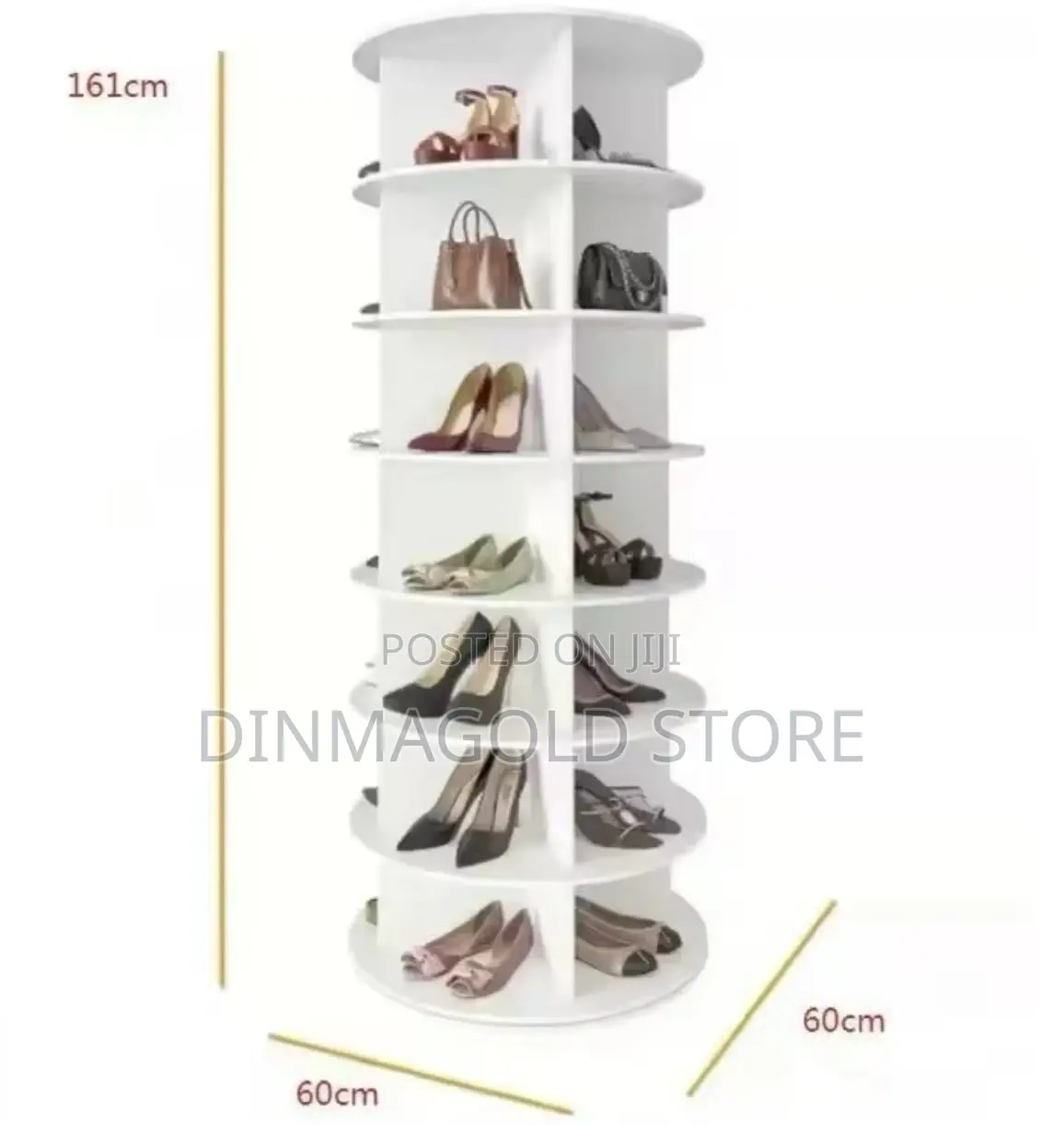 Rotating Shoe Rack