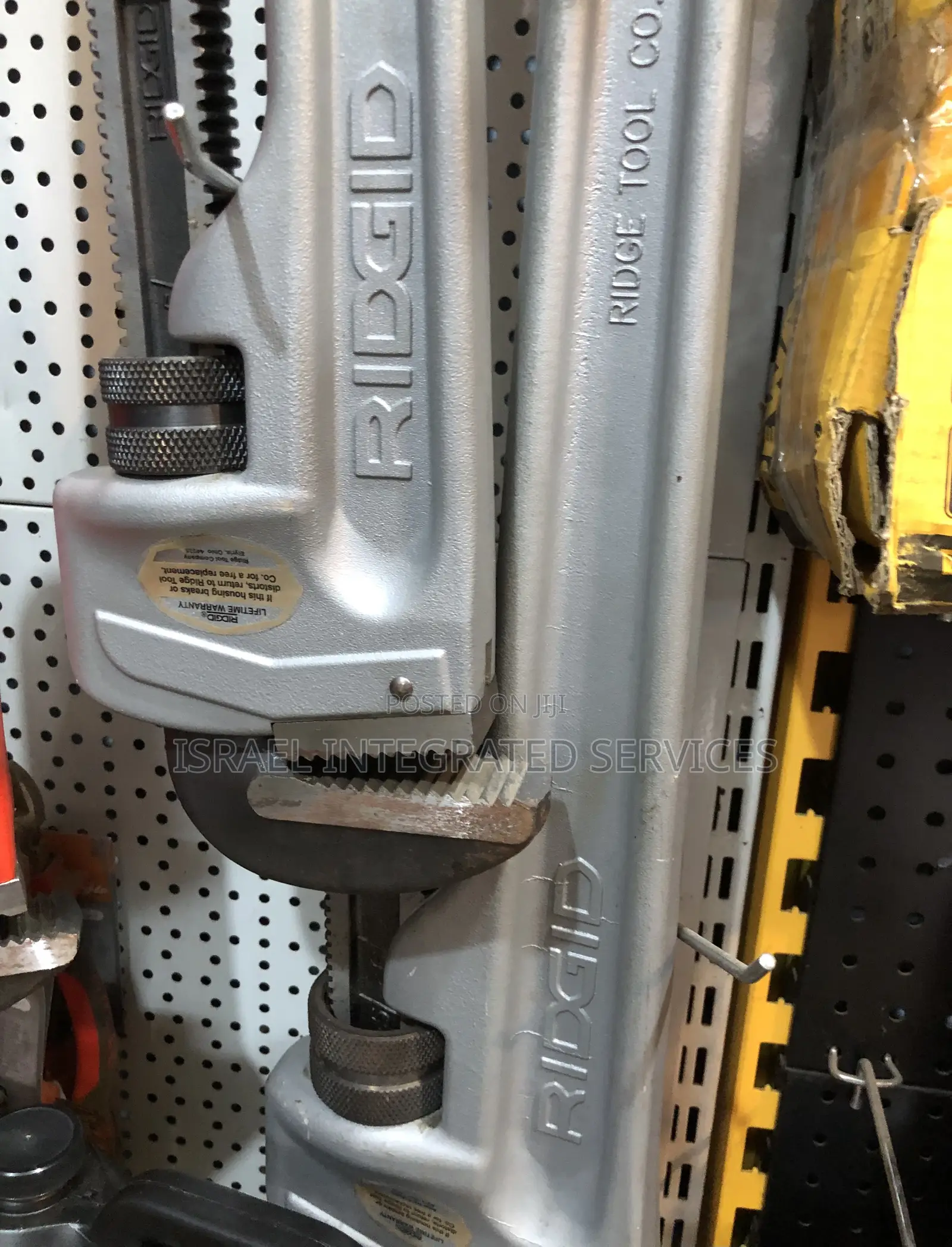 Ridgid Aluminum Pipe Wrench 48 Inches Usa