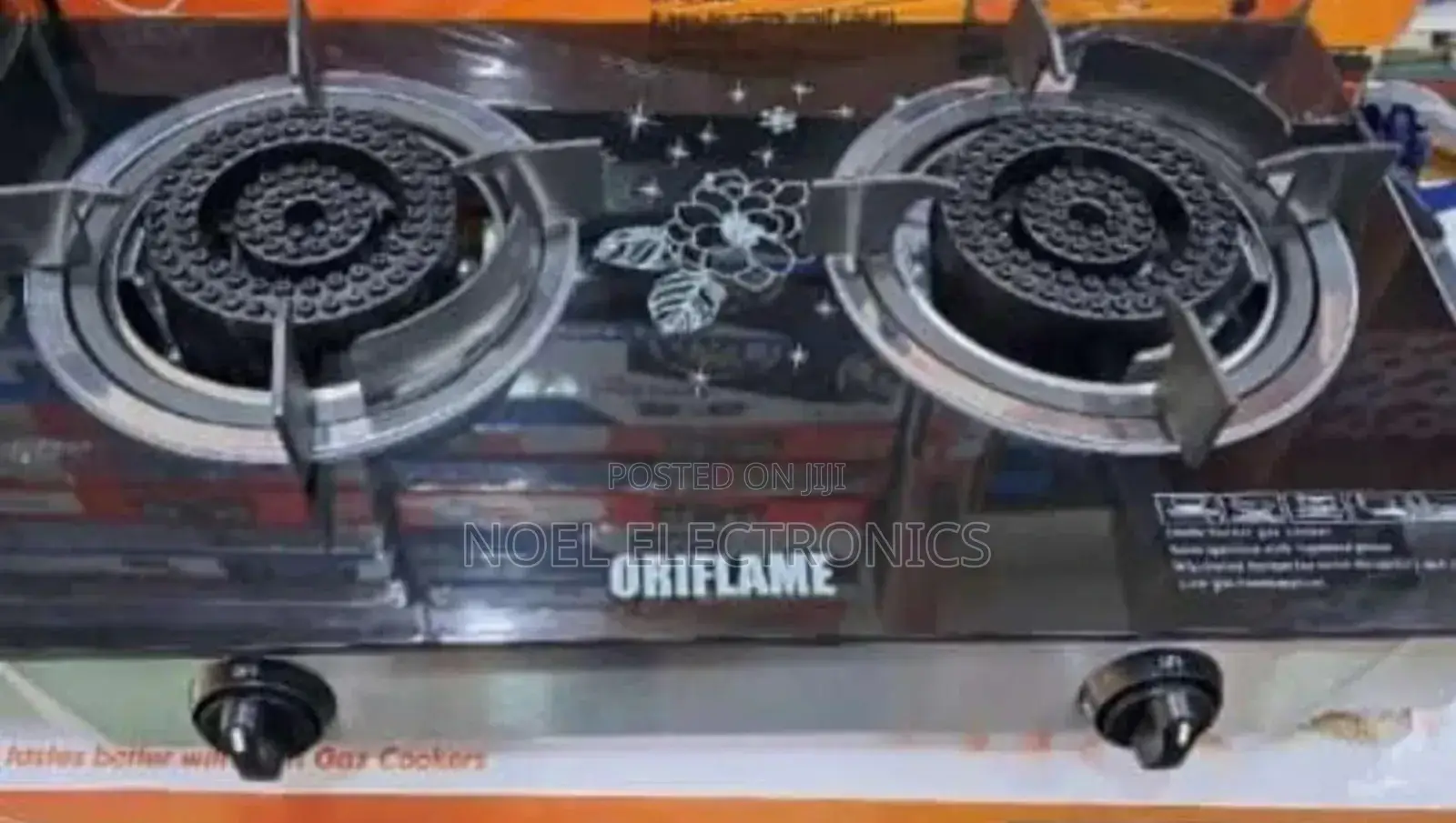 Oriflame 2 Burner Glass Cooker