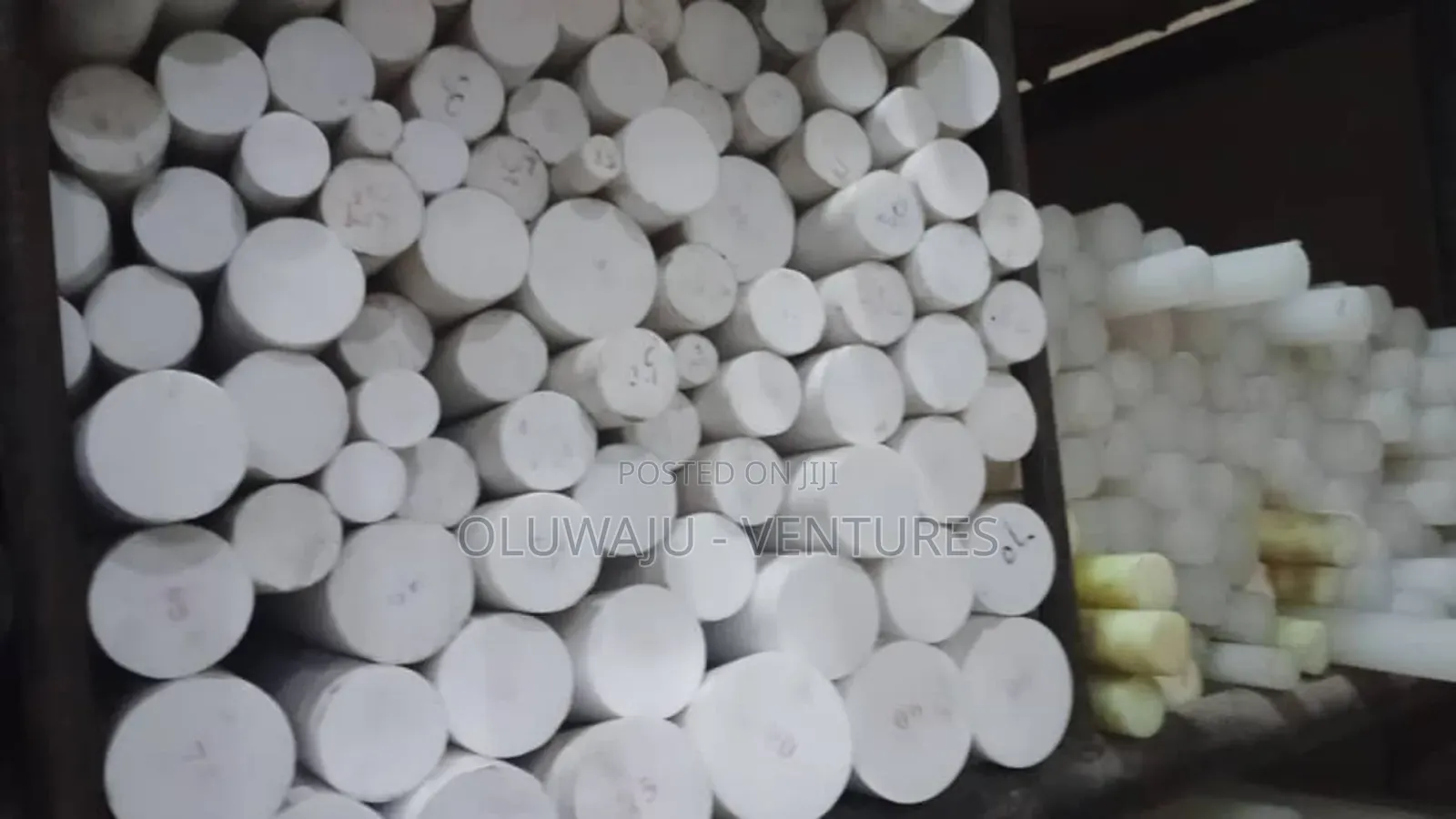 Ptfe Teflon Rods 100mm × 1000mm(1meter) Higher Density All Sizes