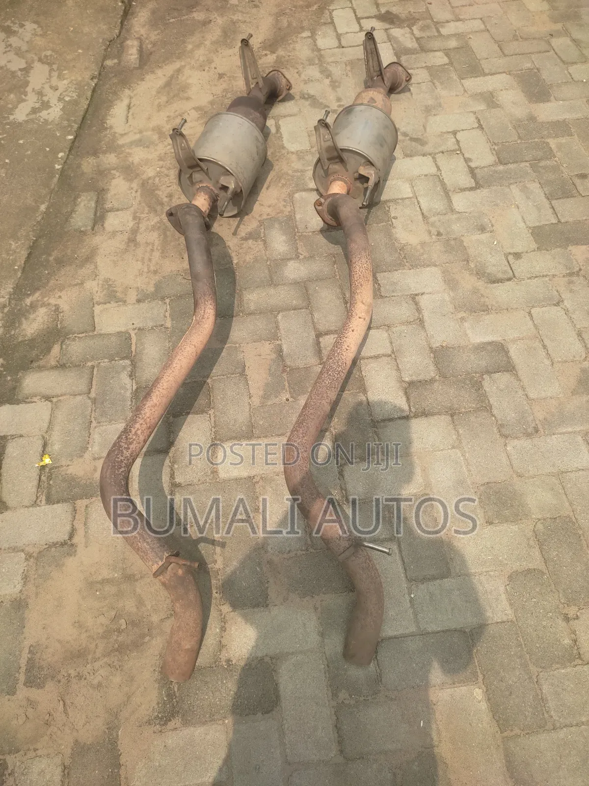 Exhaust Silencer Pot and Catalyst Toyota Hiace/Hummer Bus 2014 Model