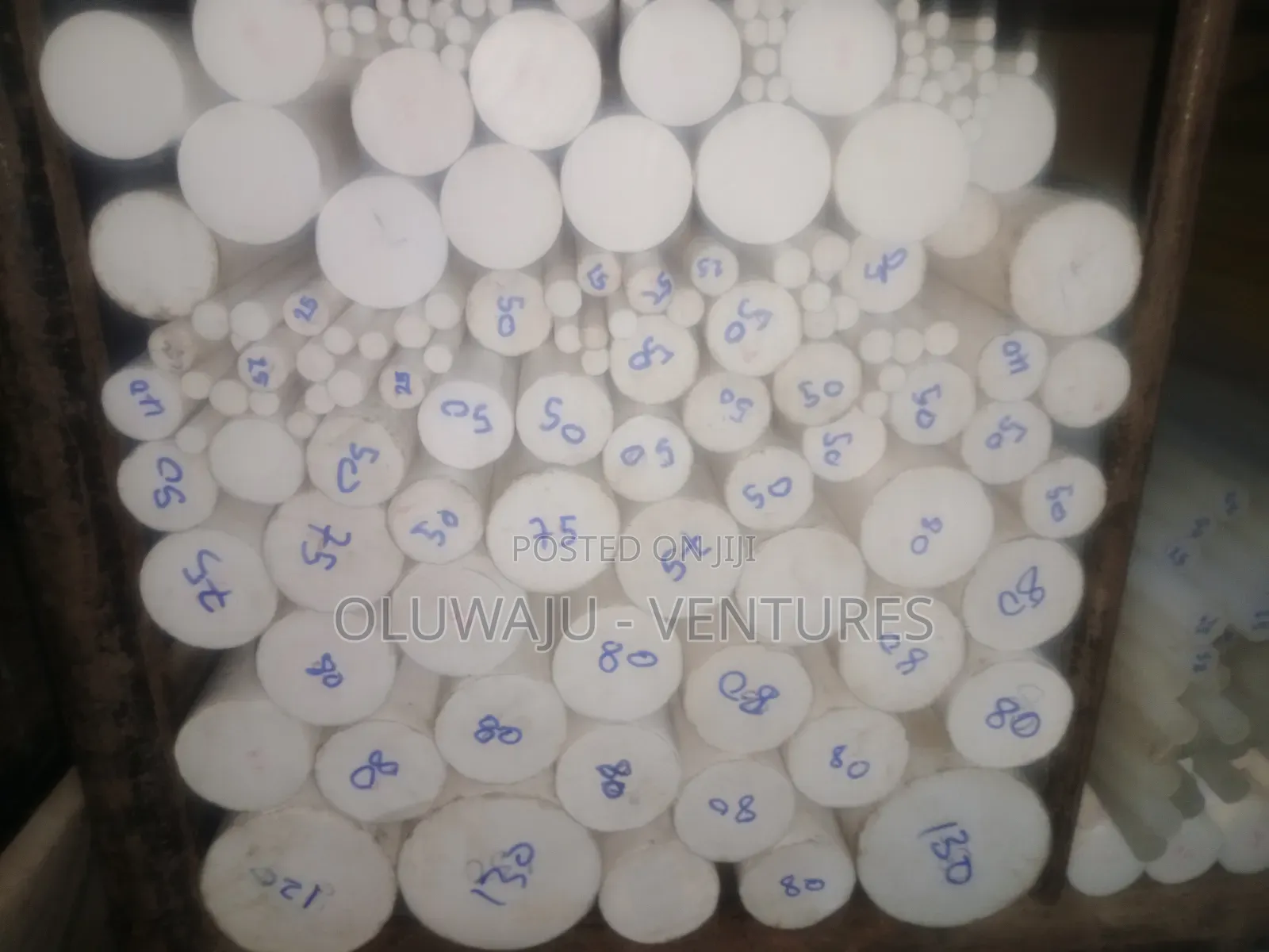 Ptfe Teflon Solid Rod 70mm × 1meter All Diameter Available