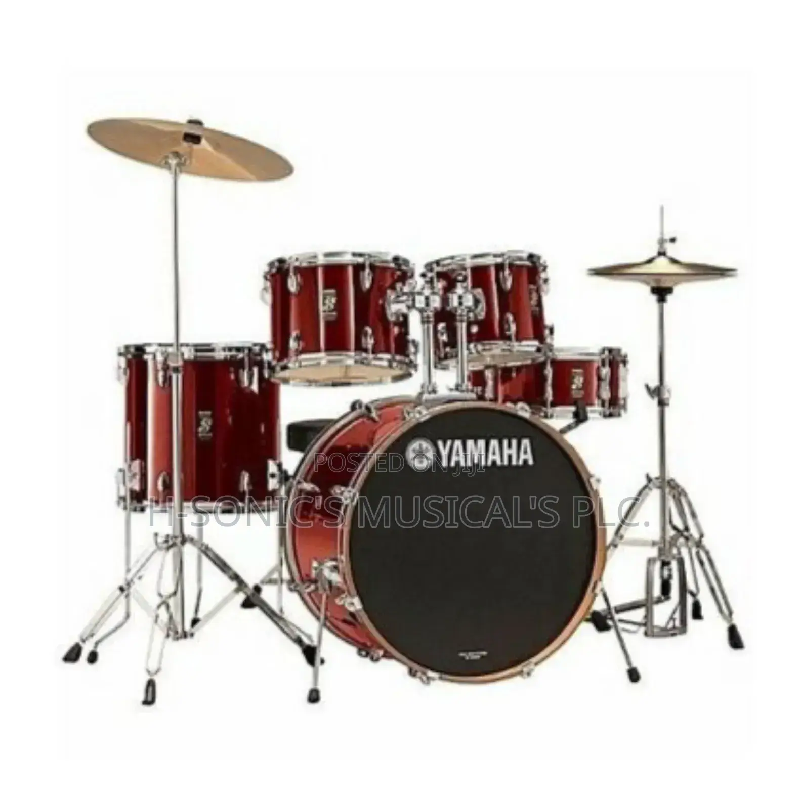 Quality Yamaha 5 Set Drum