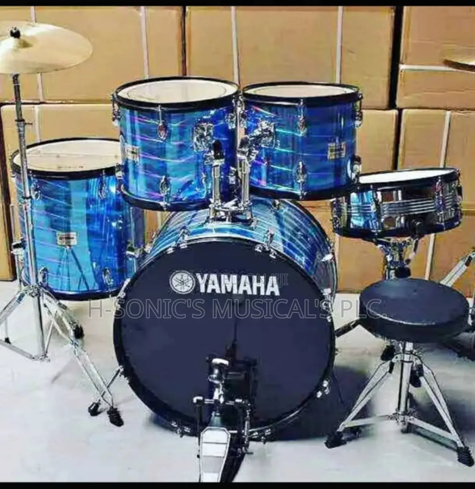 Quality Yamaha 5 Set Drum