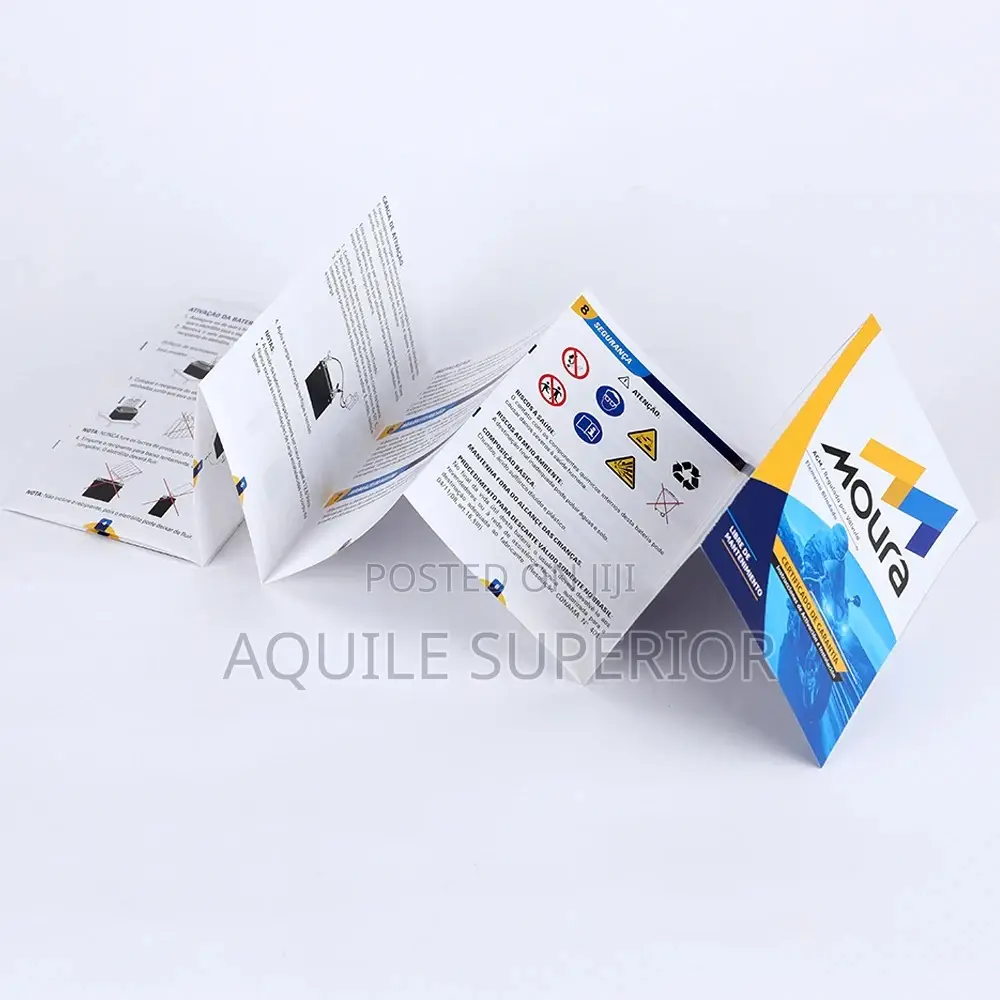 A5 Z-fold Brochures Printing