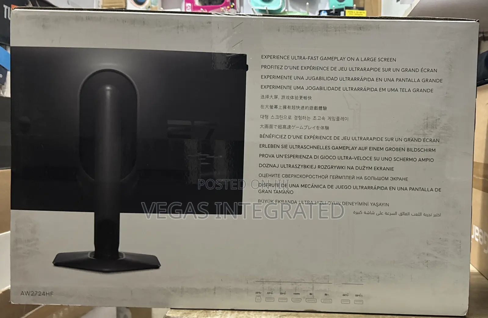 Alienware Aw2724hf 27 Inch Full Hd 360hz Fast Ips 0.5ms Gaming Monitor