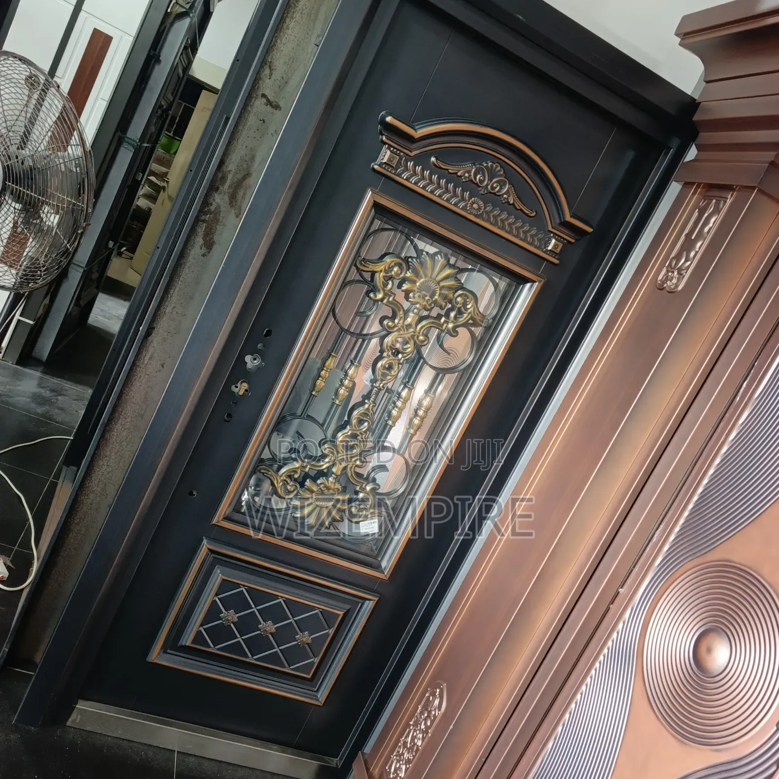 3ft Turkey Stainless Glass Door Available Brown