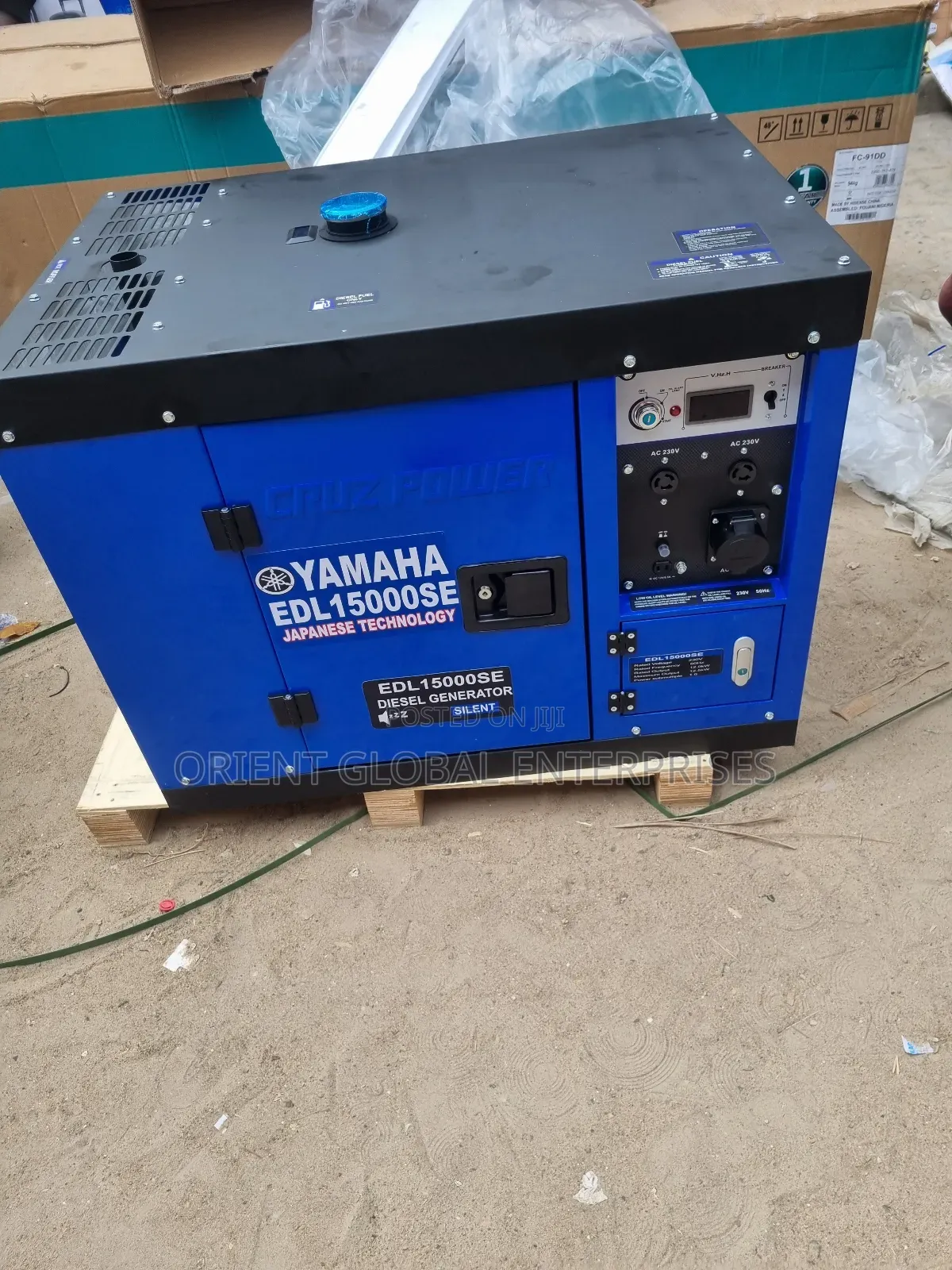 Yamaha Edl15000se Soundproof Generator