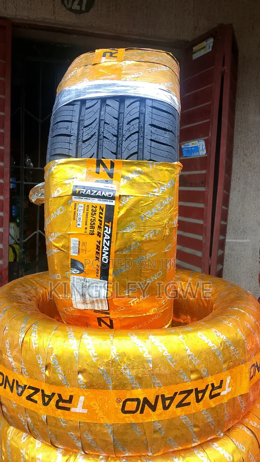 Car Tyre (For Lexus 350, Hyundai Santa Fe, Benz GLK )
Trazano Tyre