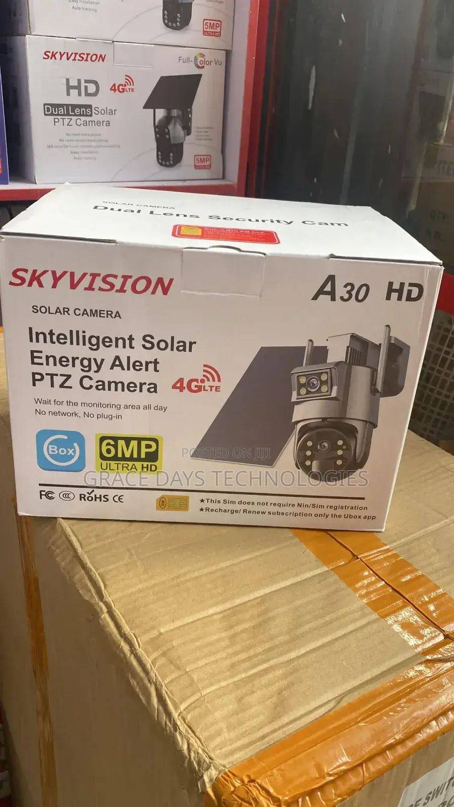 Dual Lens PTZ Solar Camera