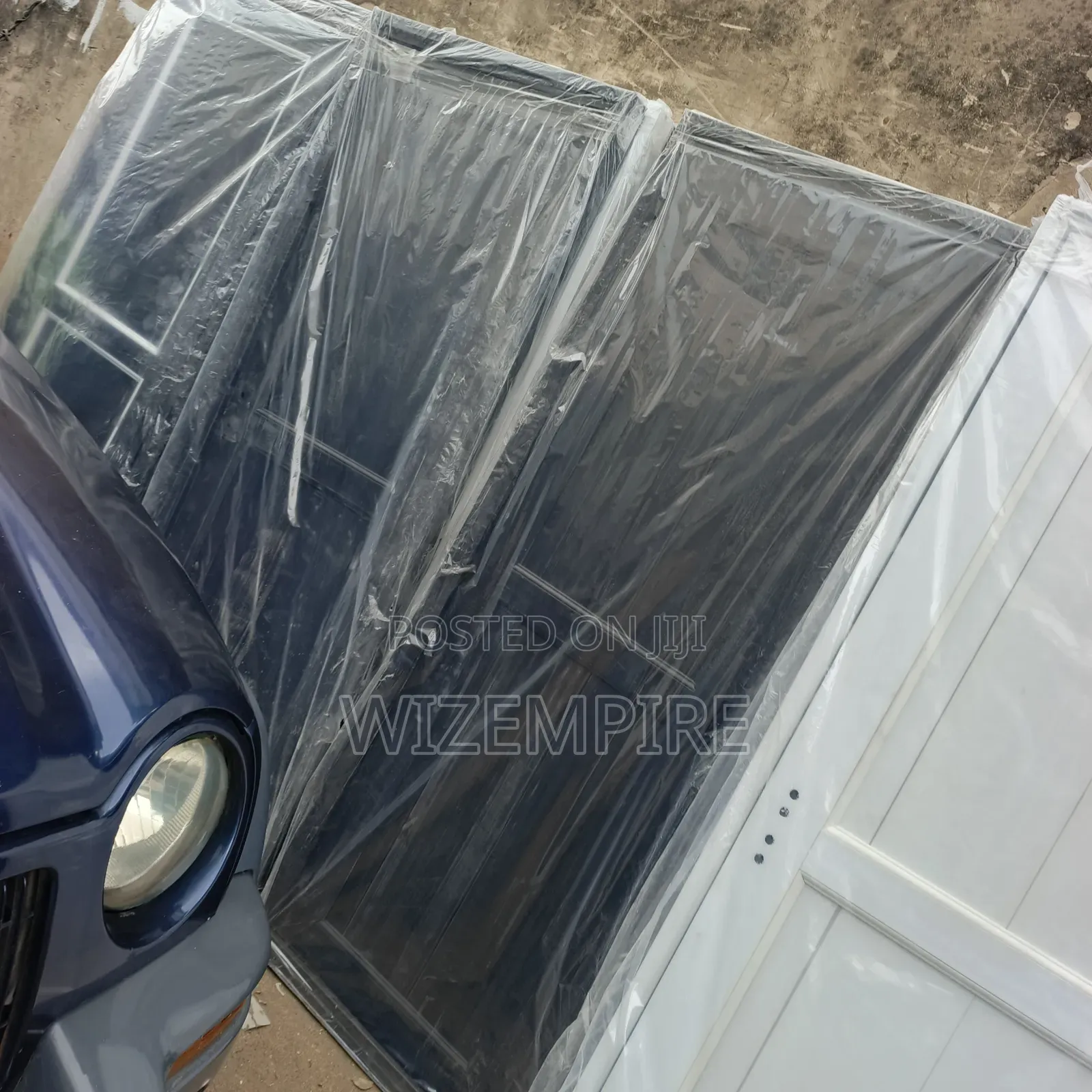 Toilet White and Brown PVC Doors Available