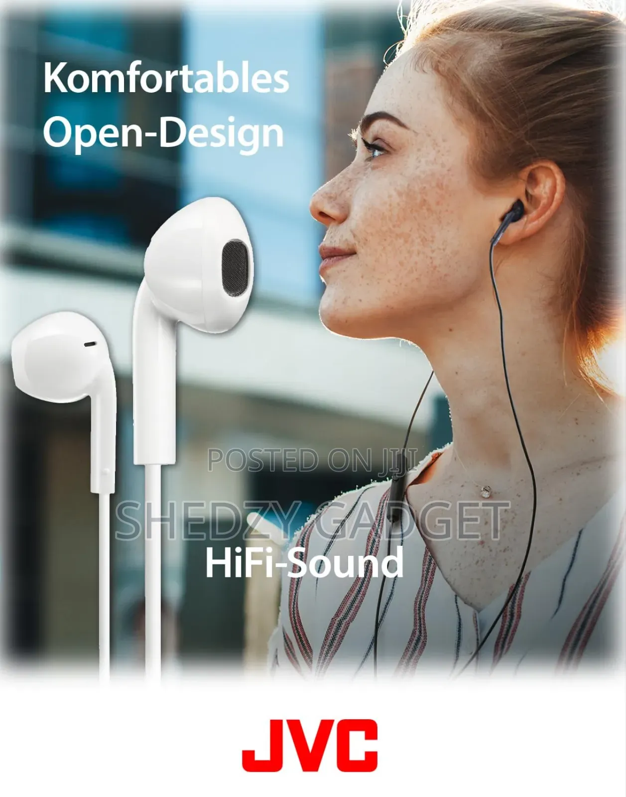 JVC Ha-Fr17uc-W Bud-Type Usb-C