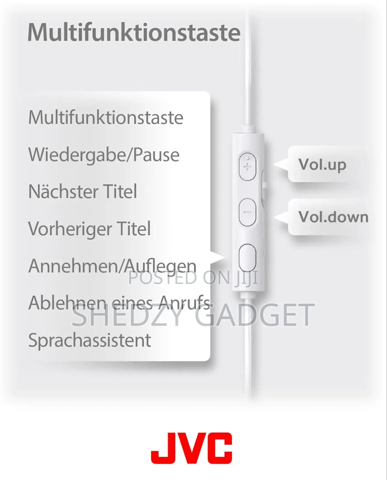 JVC Ha-Fr17uc-W Bud-Type Usb-C