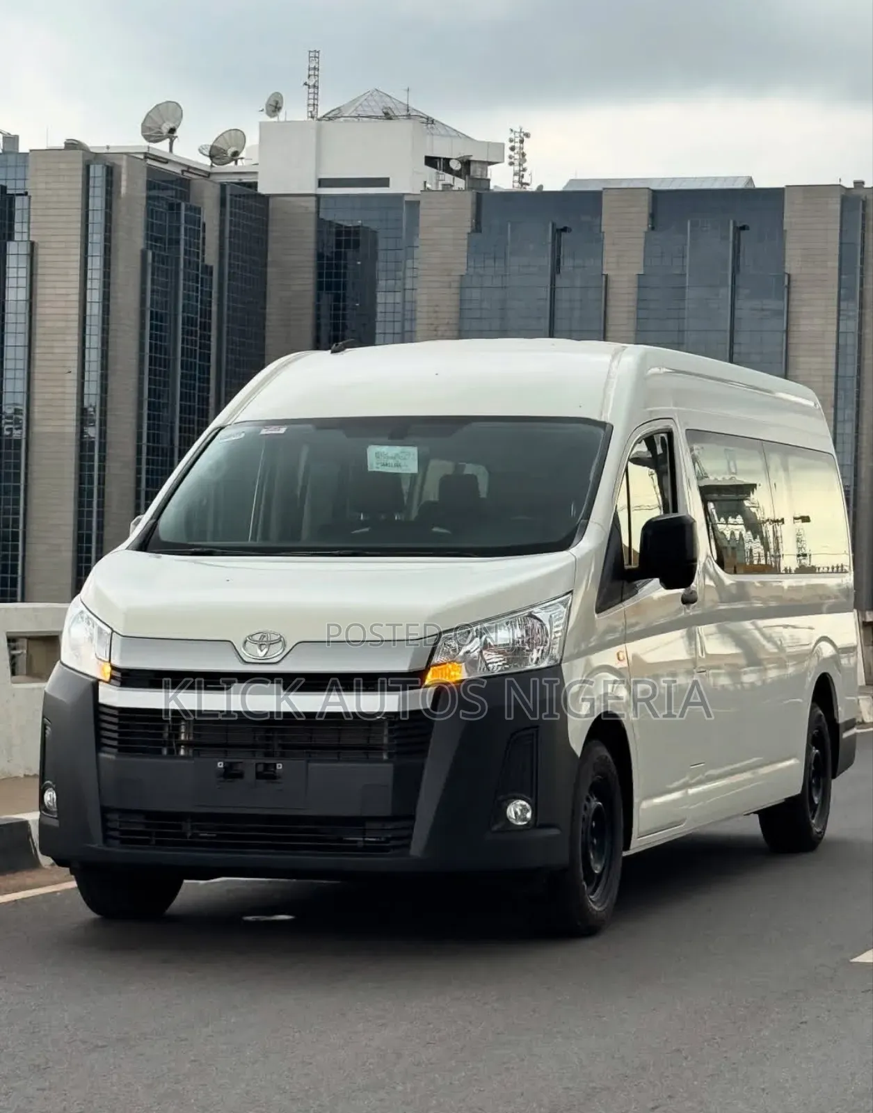 New Toyota HiAce 2025 White